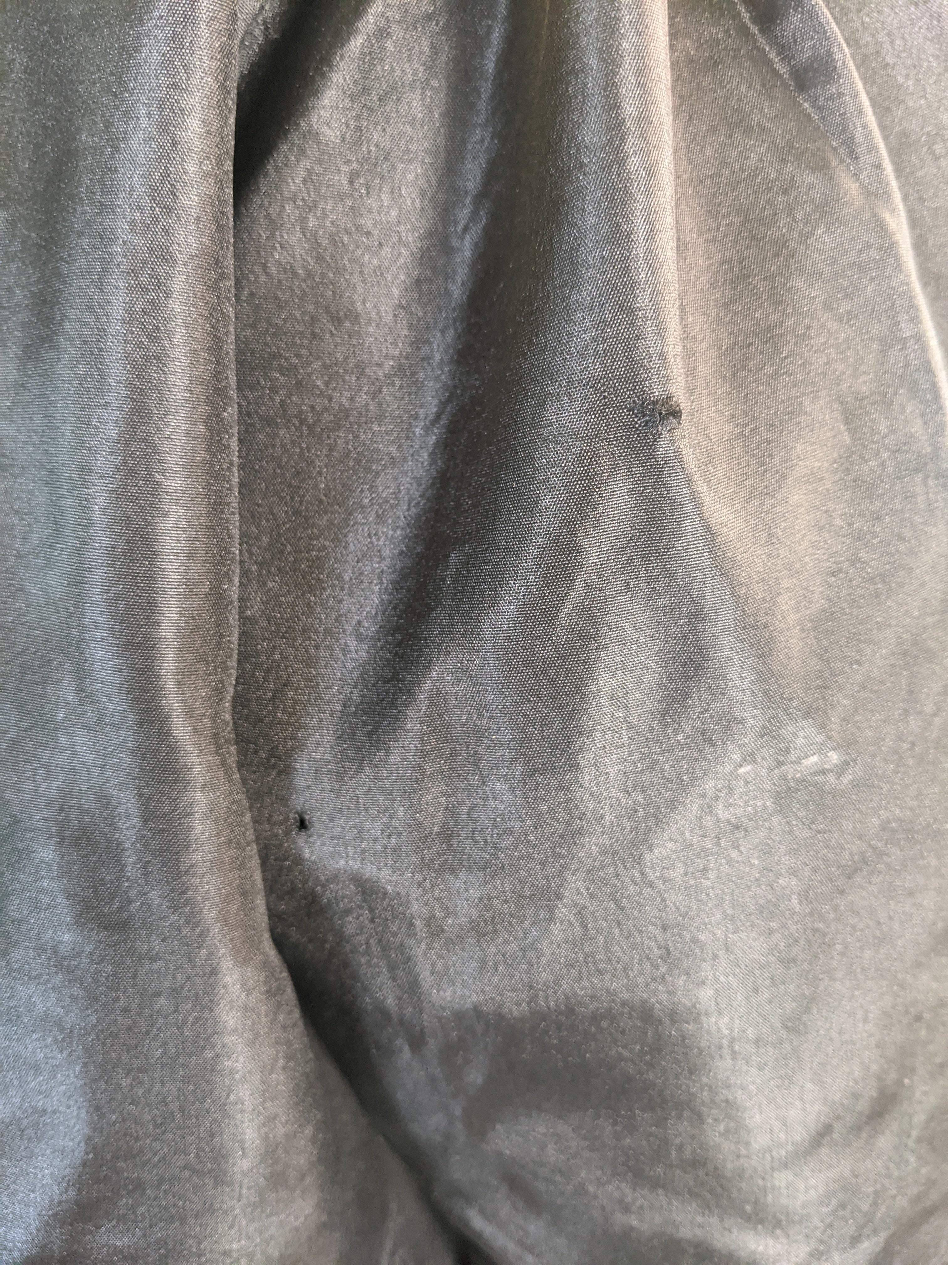 Edwardian Black Taffeta Shirtwaist