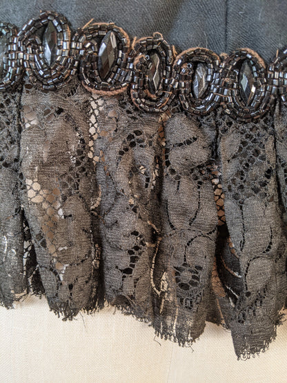 1880s Beaded Mantle