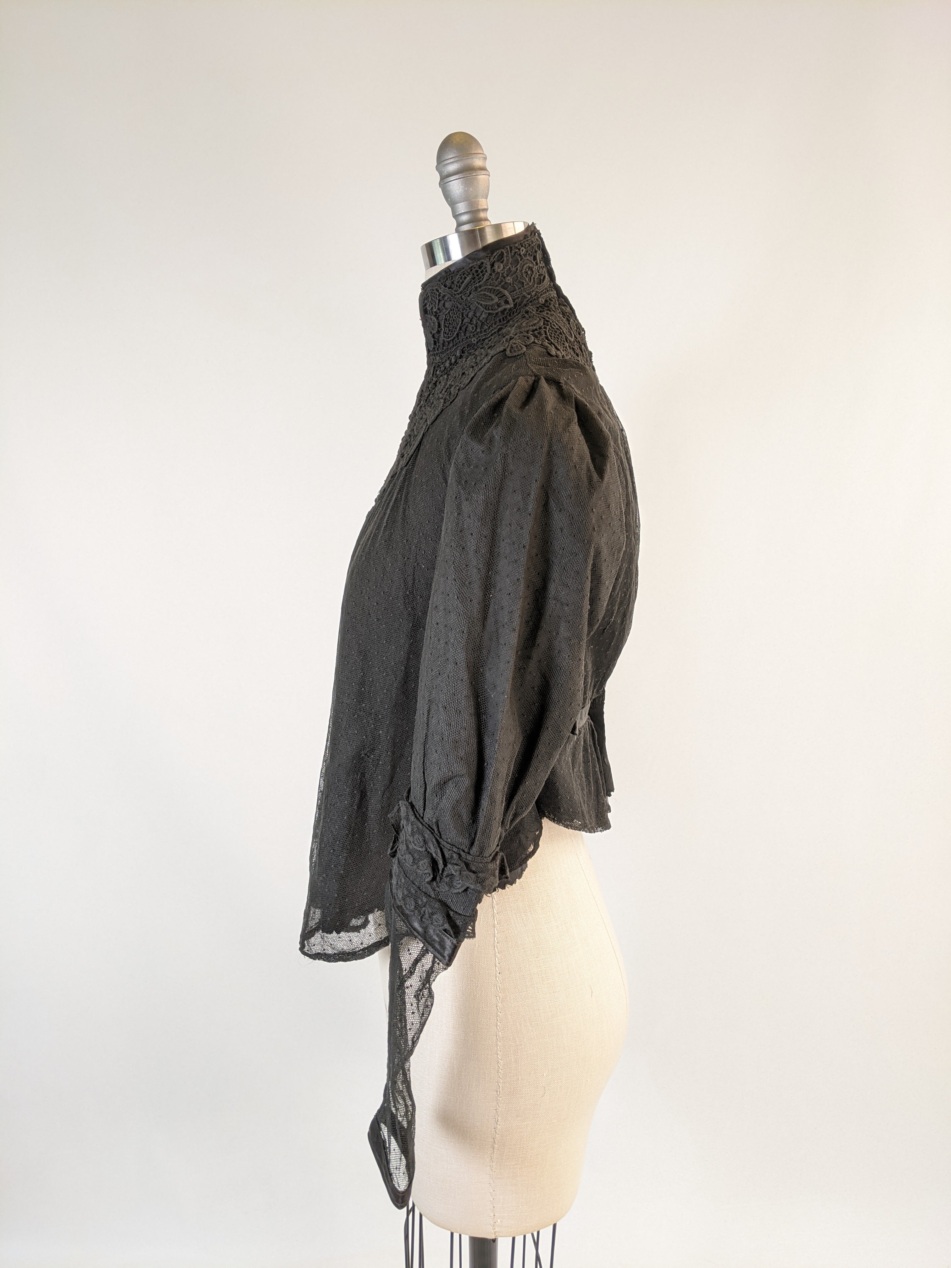Edwardian Net Lace Shirtwaist
