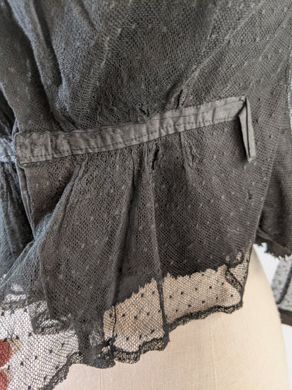 Edwardian Net Lace Shirtwaist