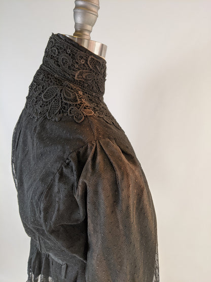 Edwardian Net Lace Shirtwaist
