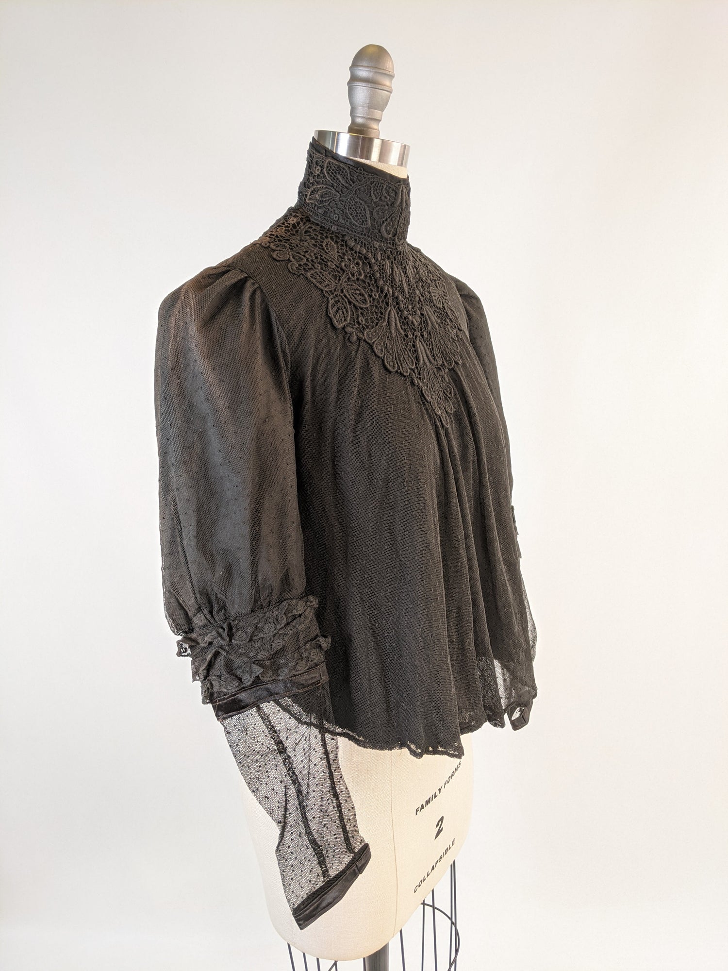 Edwardian Net Lace Shirtwaist