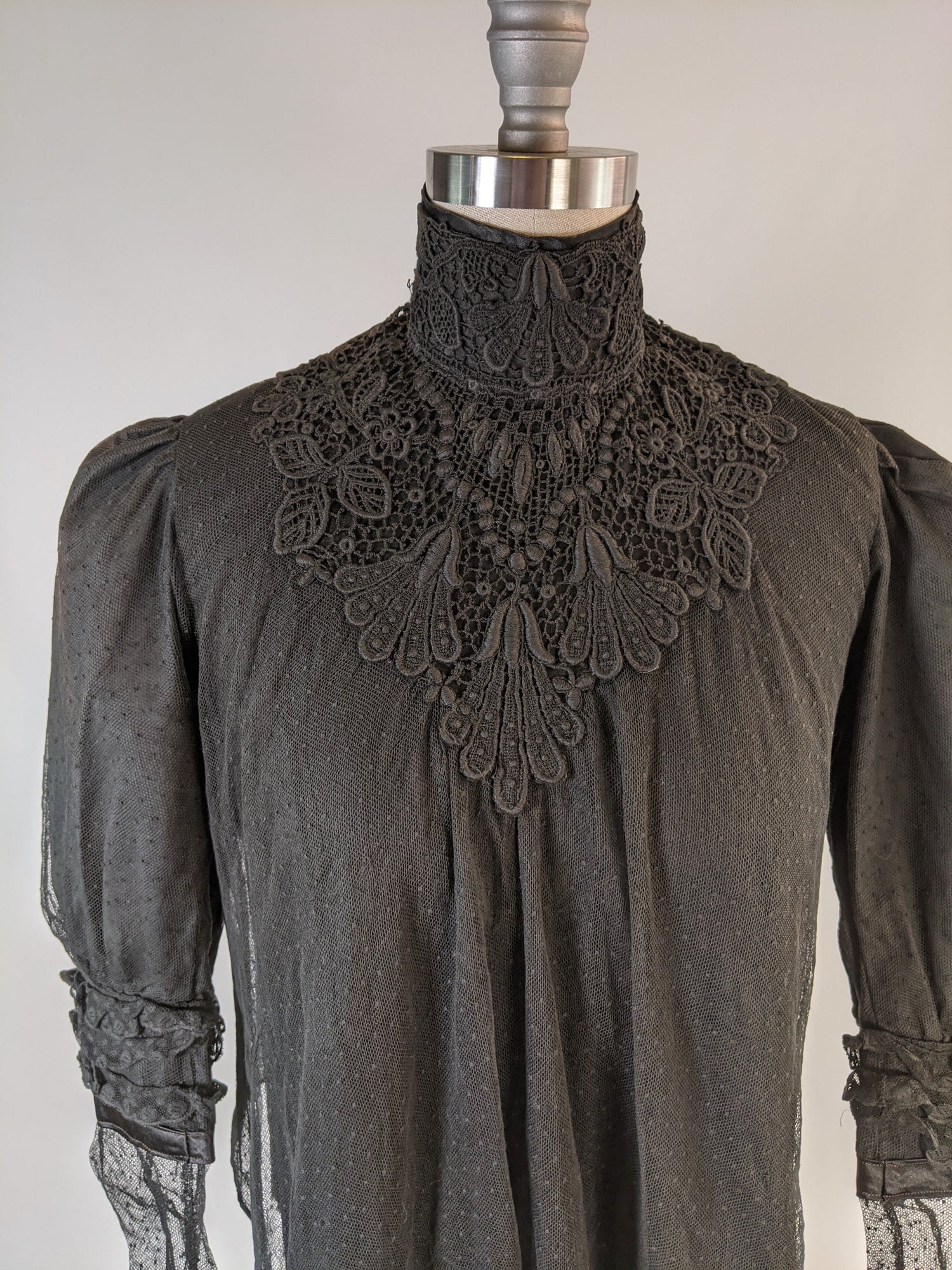 Edwardian Net Lace Shirtwaist