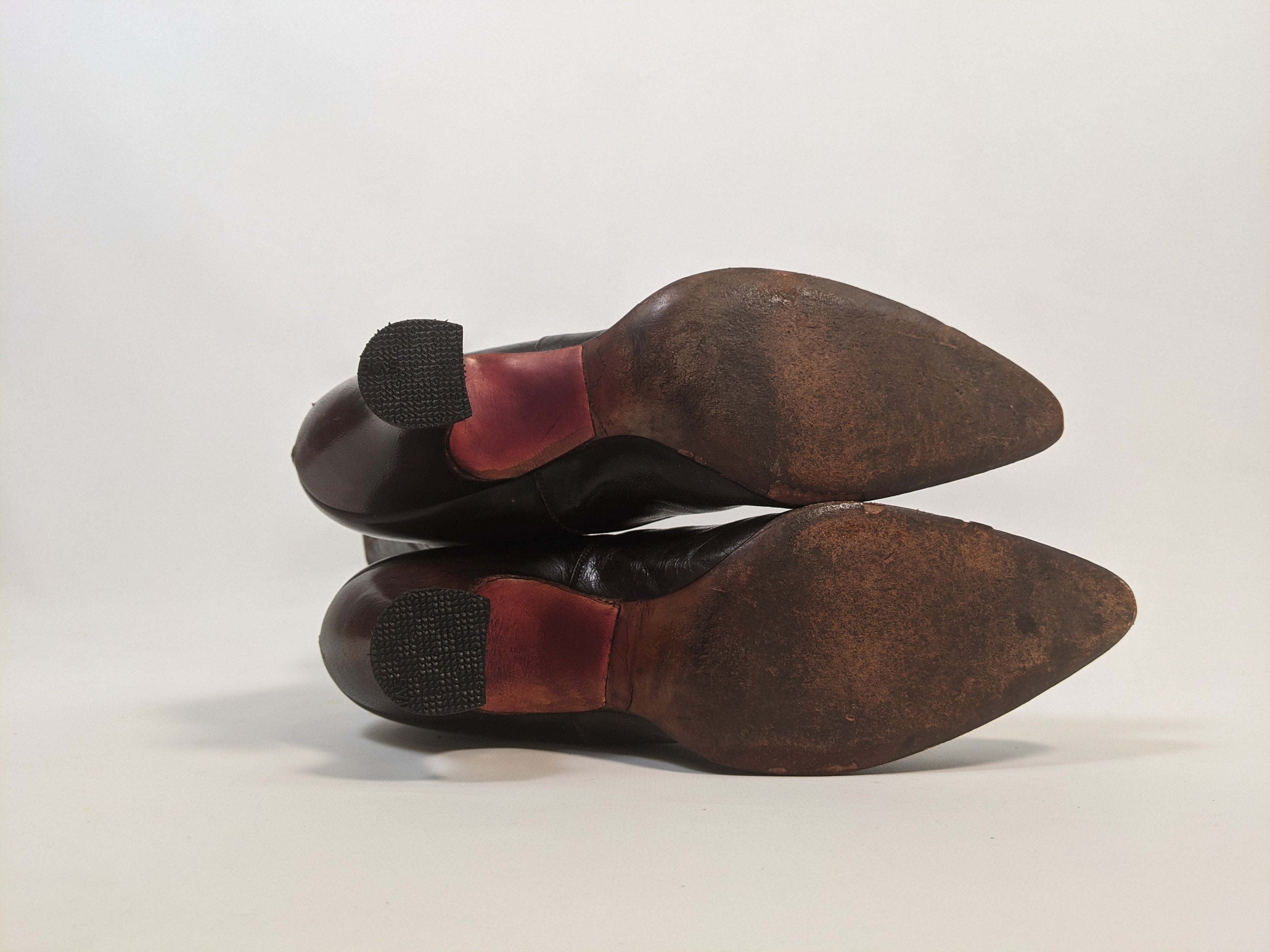 1910s-20s Brown Boots | Approx Sz 7