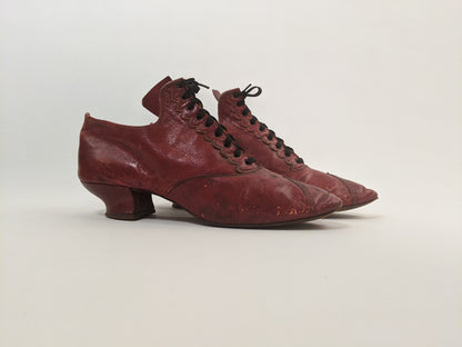 1880s - 1890s Lace Up Shoes