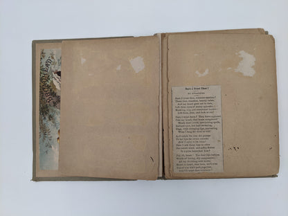 Victorian Scrapbook 1899 | 5.5" x 7"
