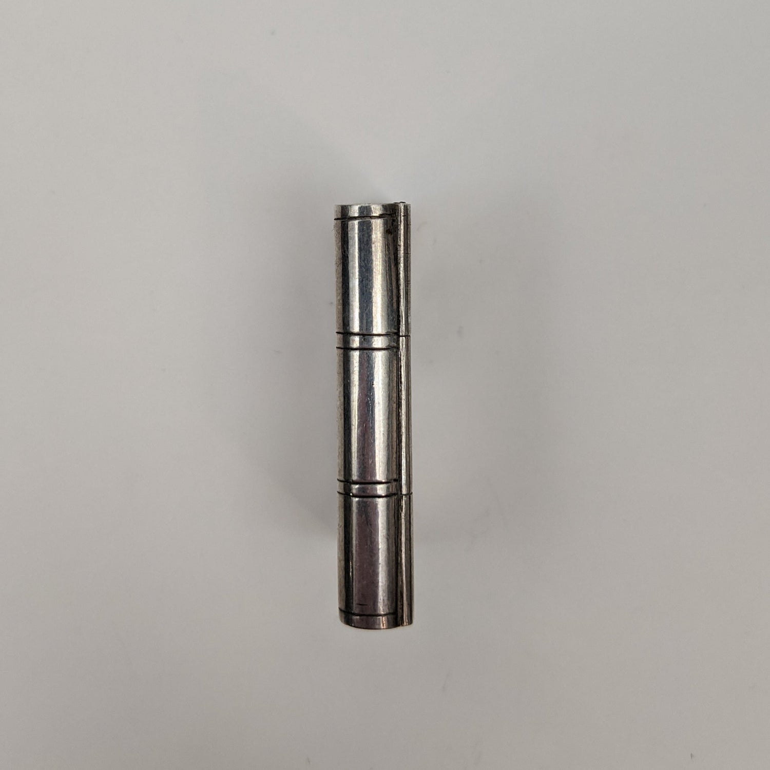 1860 Silver Book Pillbox or Snuffbox