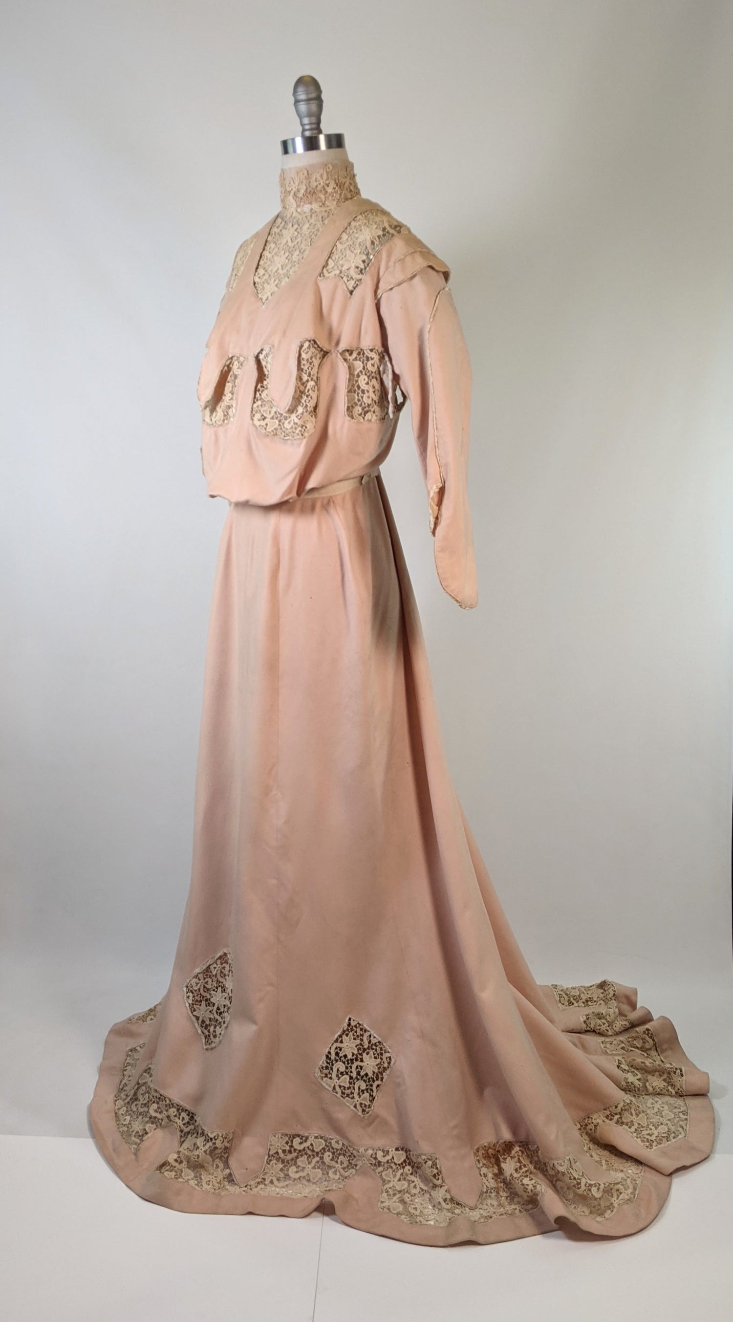 Edwardian Peach Gown