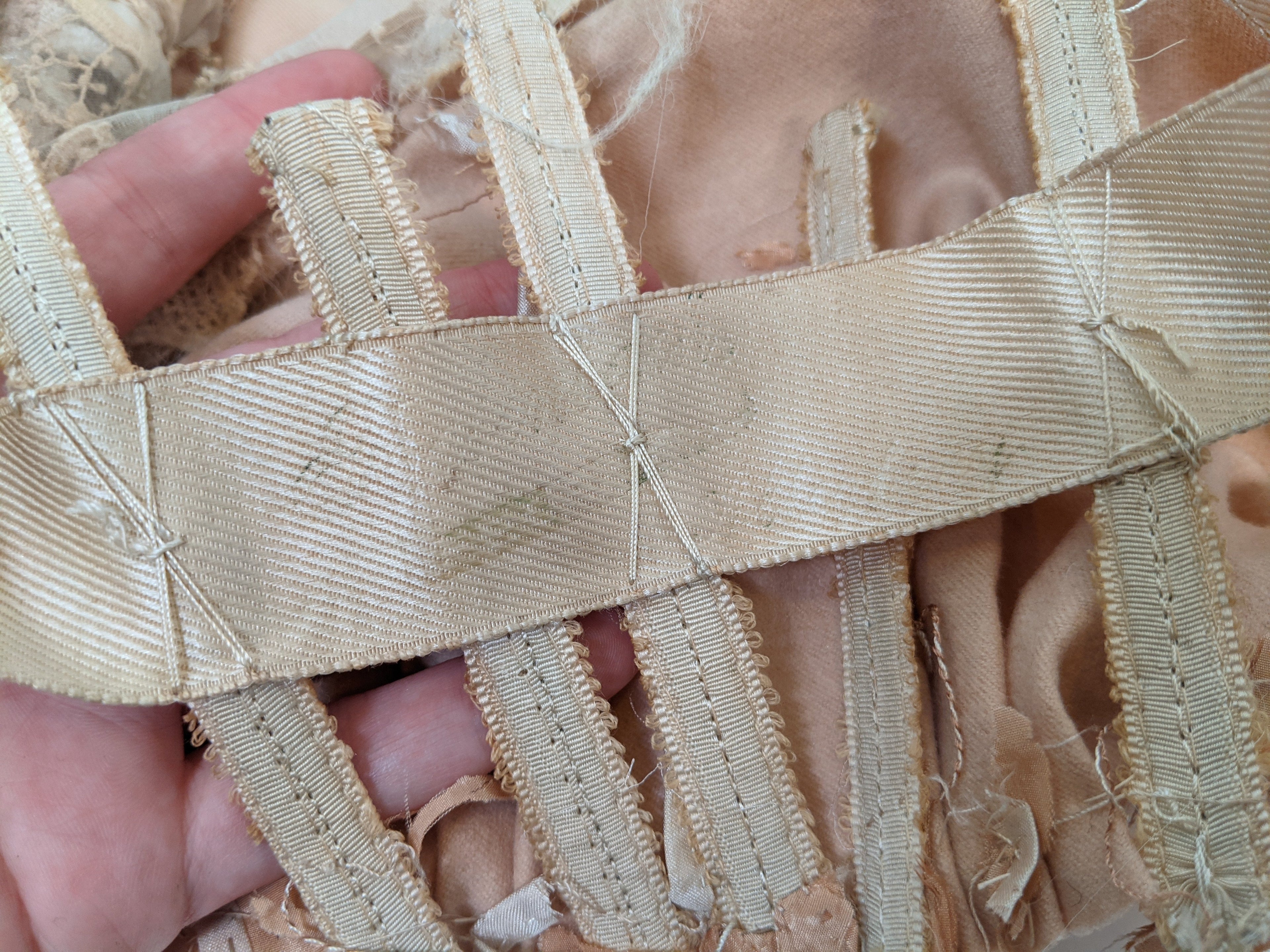 Edwardian Peach Gown