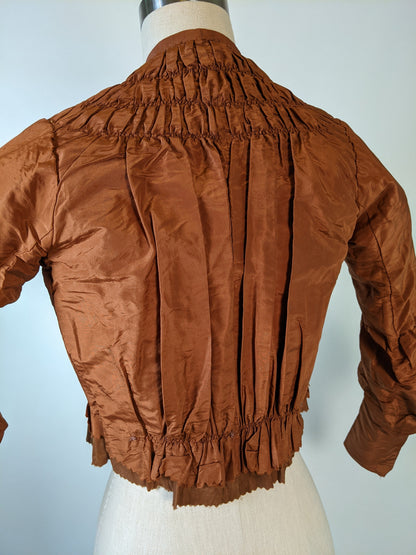 1890s Taffeta Bodice | Display + Study