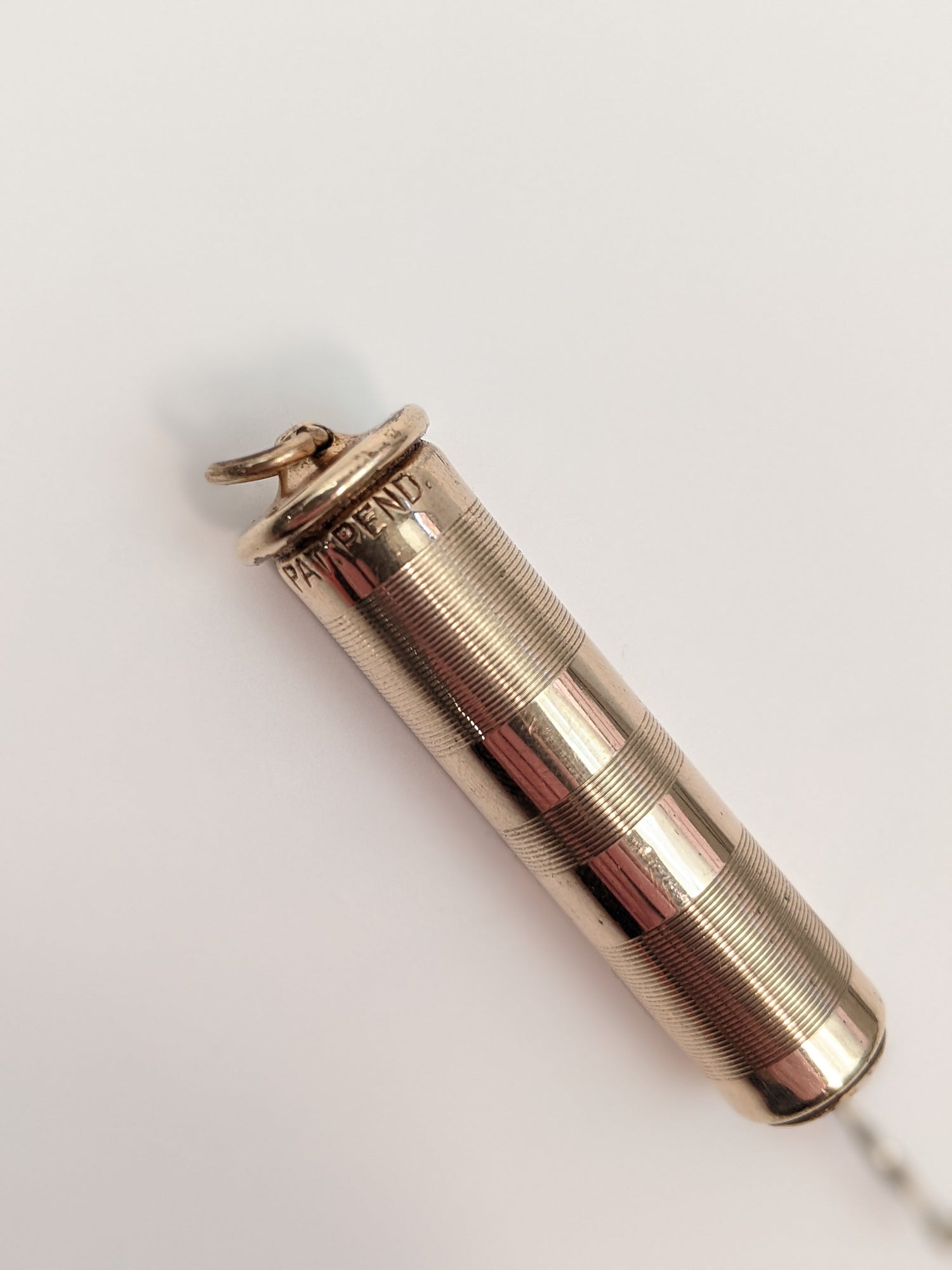 Victorian Retractable Awl Pendant