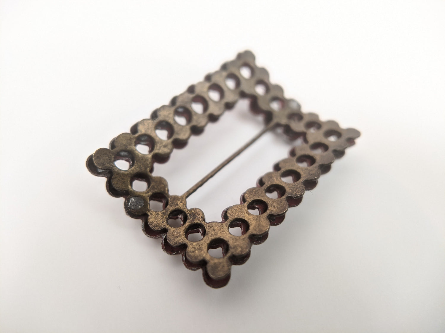 Victorian Cut Steel Buckle Choker