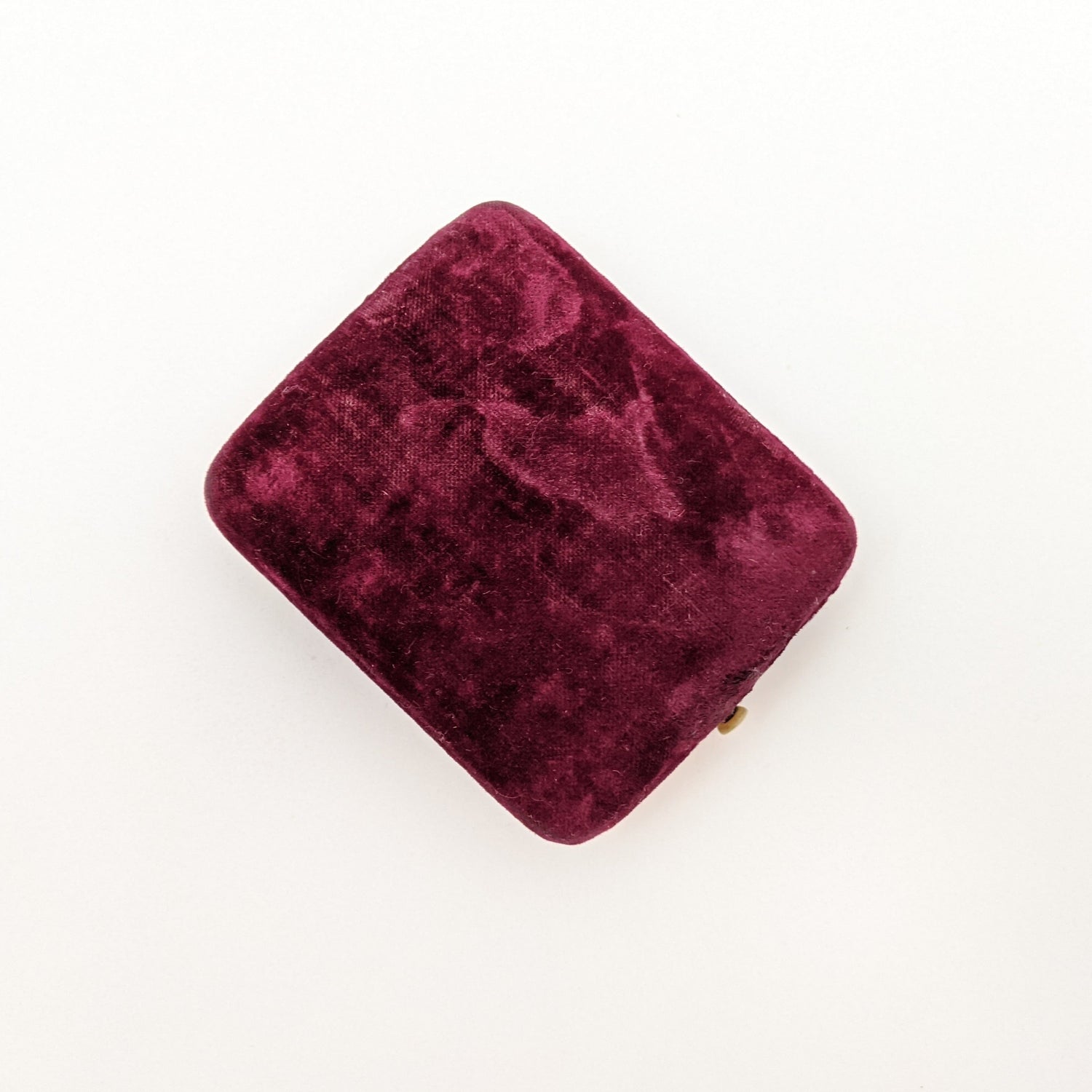 Ruby Red Victorian Velvet Box