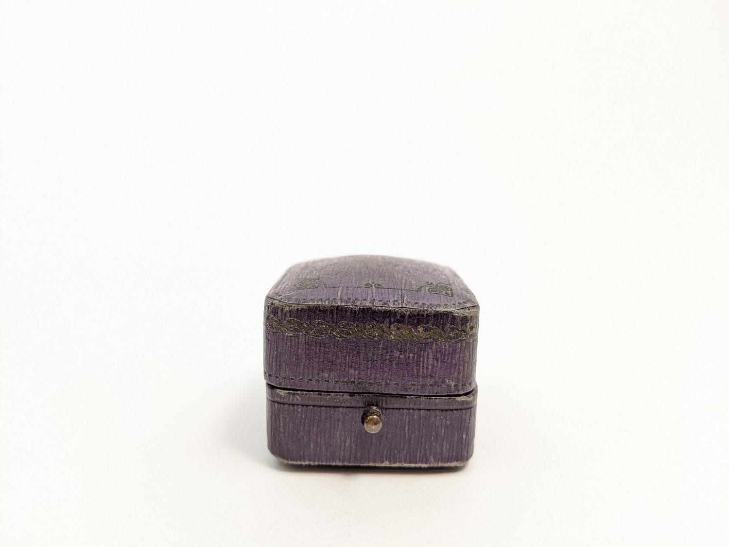 Purple Victorian Ring Box