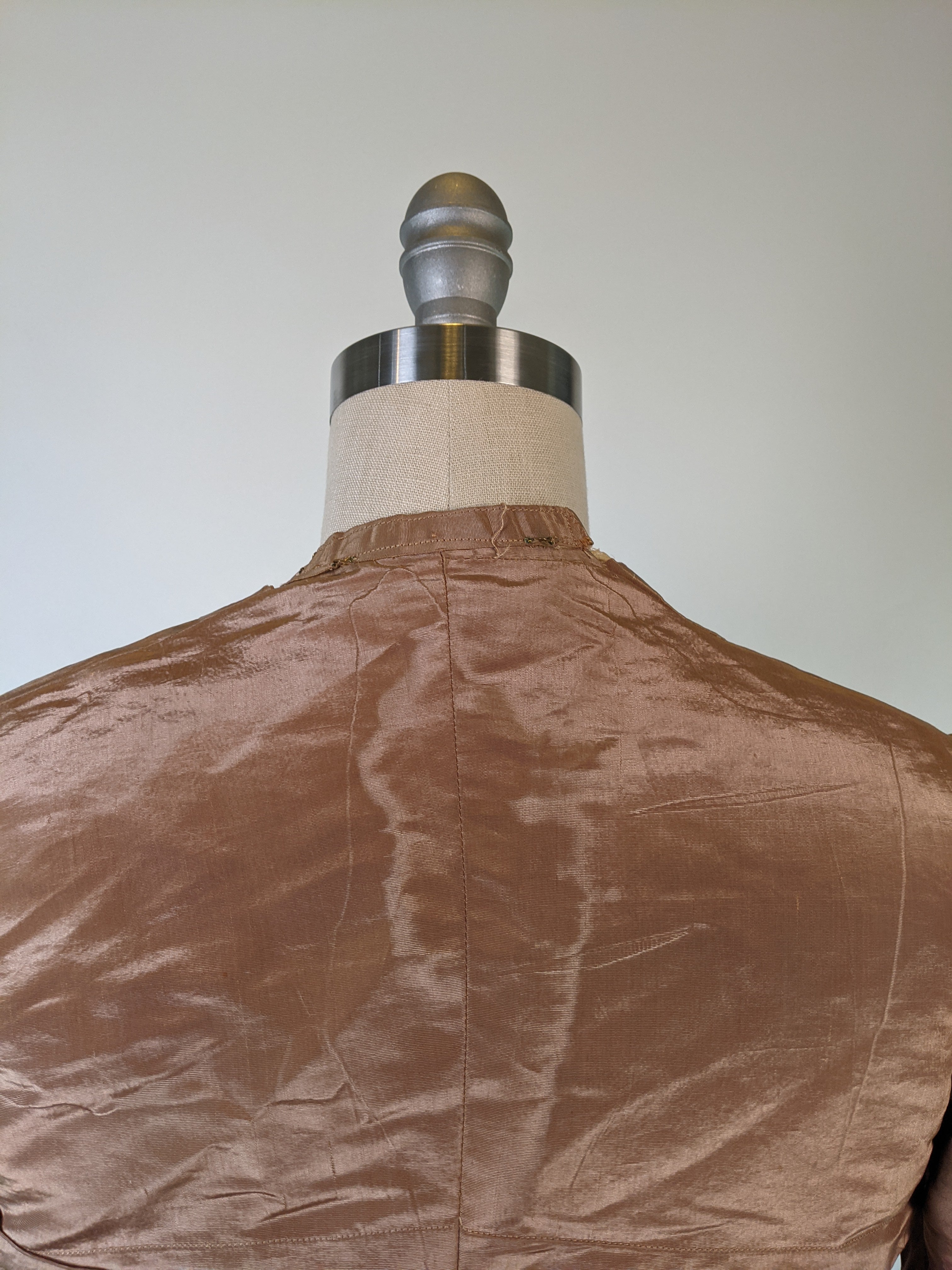 Edwardian Moire Silk Bodice