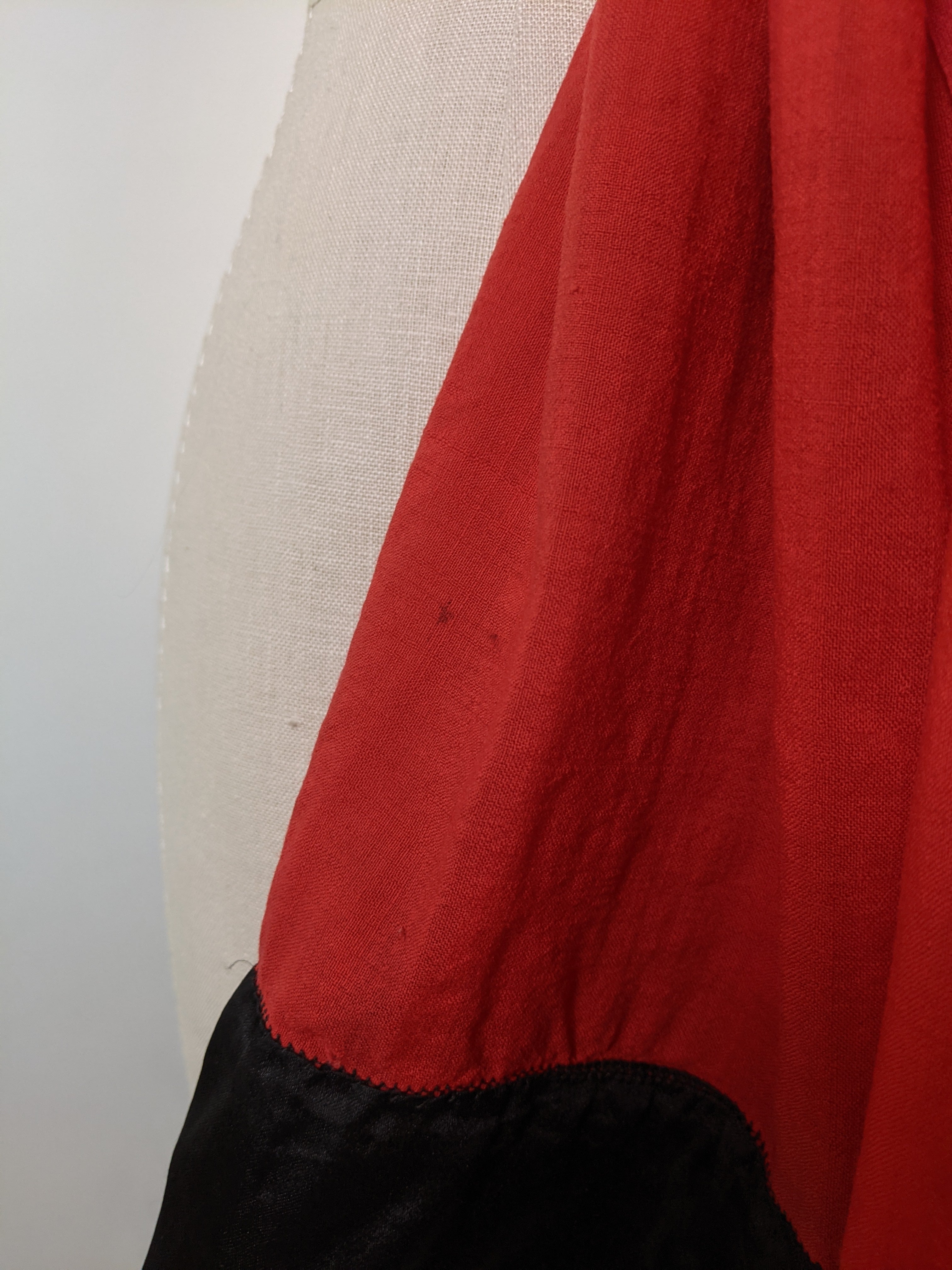 1910s-1920s Wool + Silk Scarf