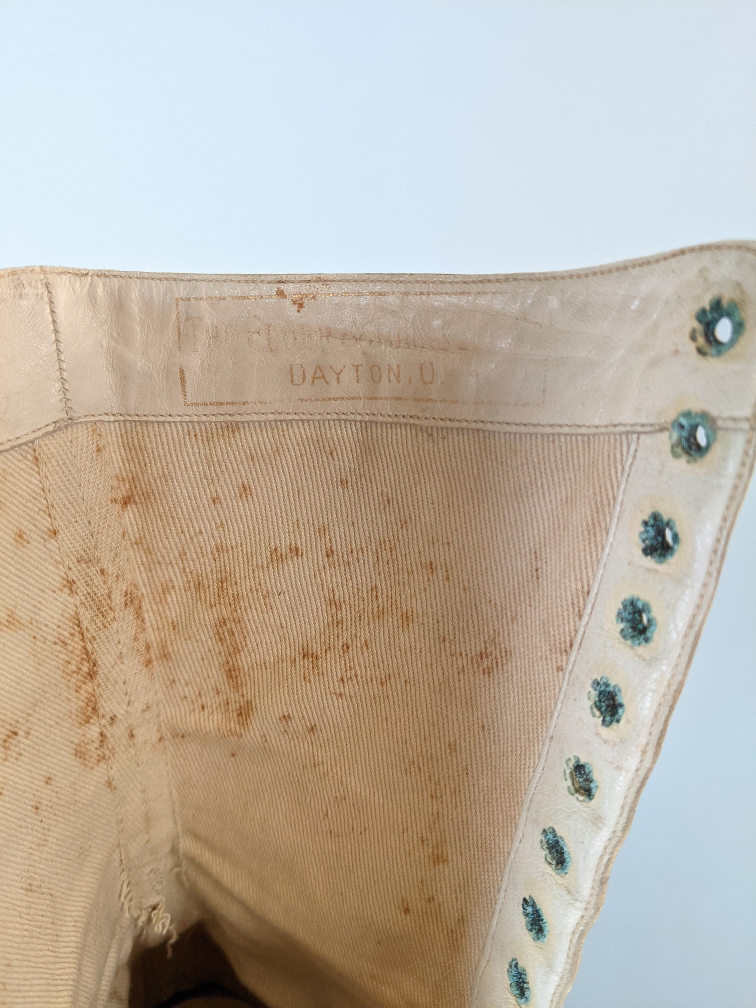 1910s-20s White Boots
