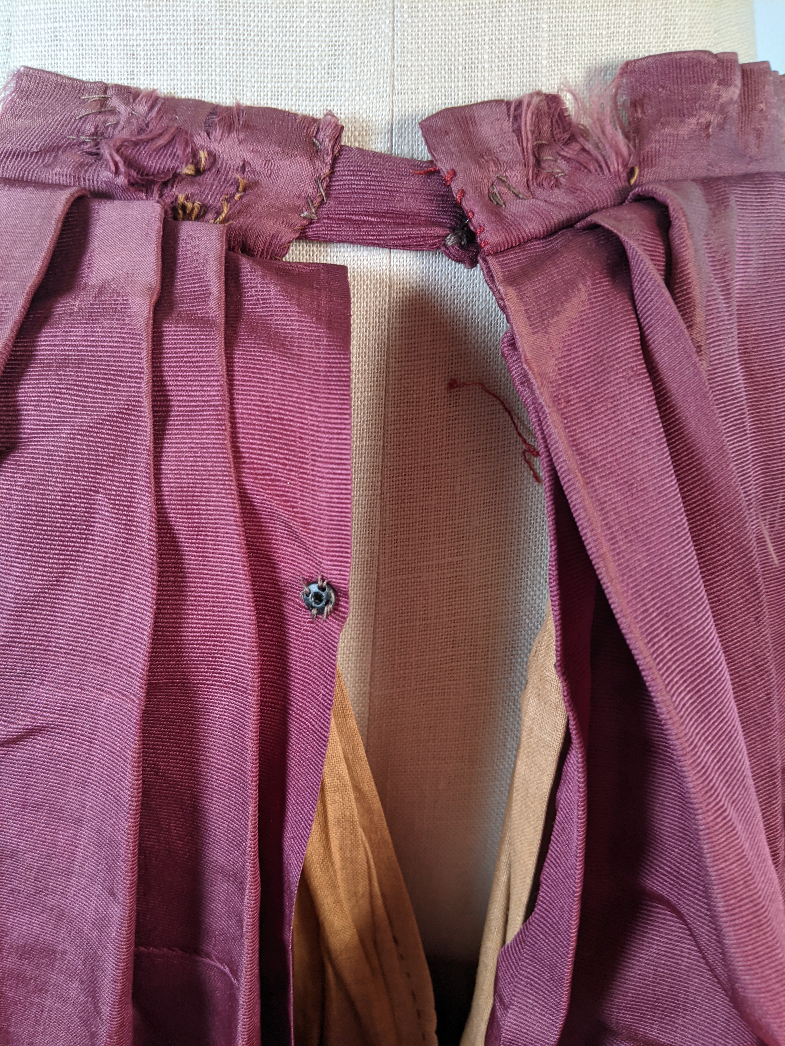 1880s Bustle Skirt