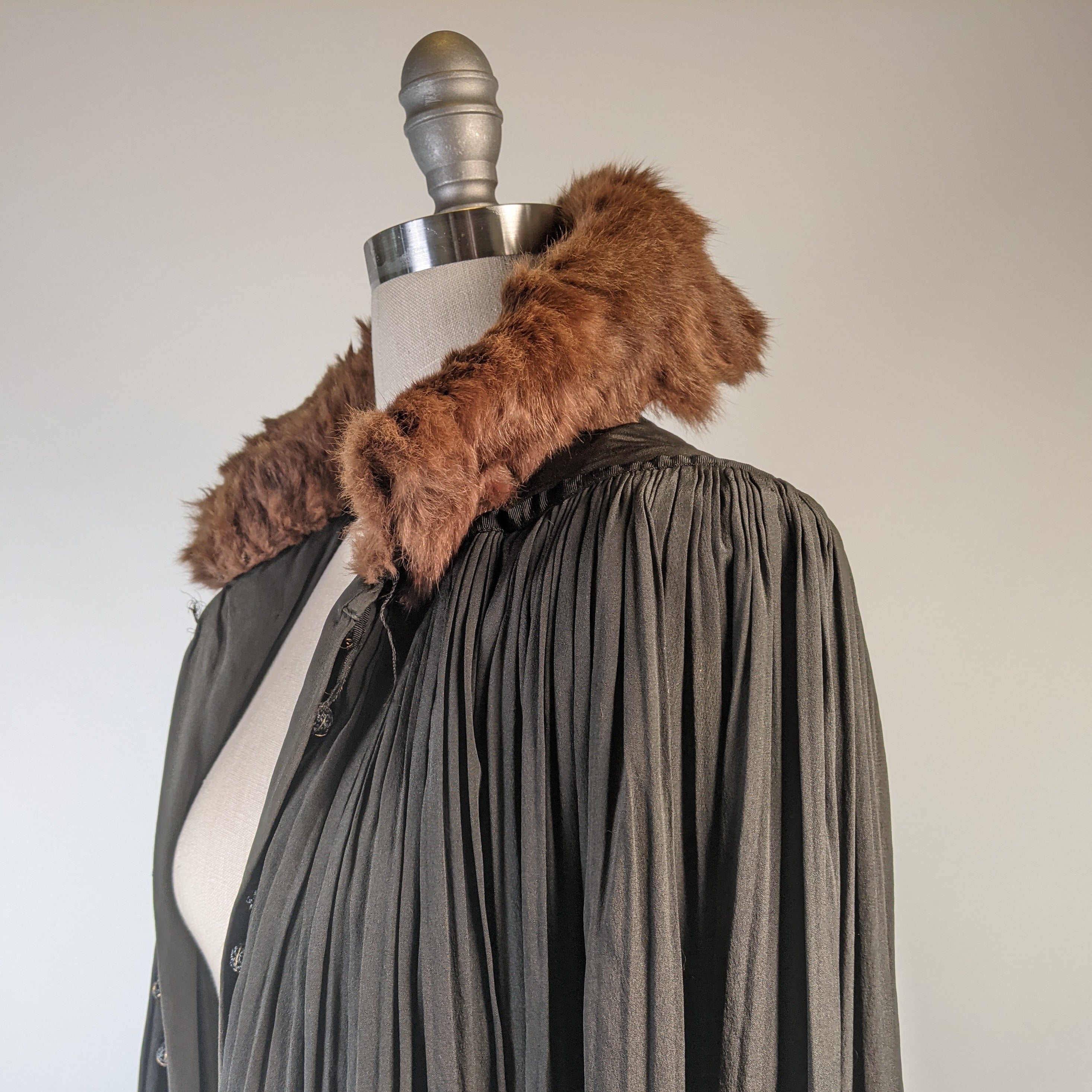 1924 Irene Castle Silk Cape