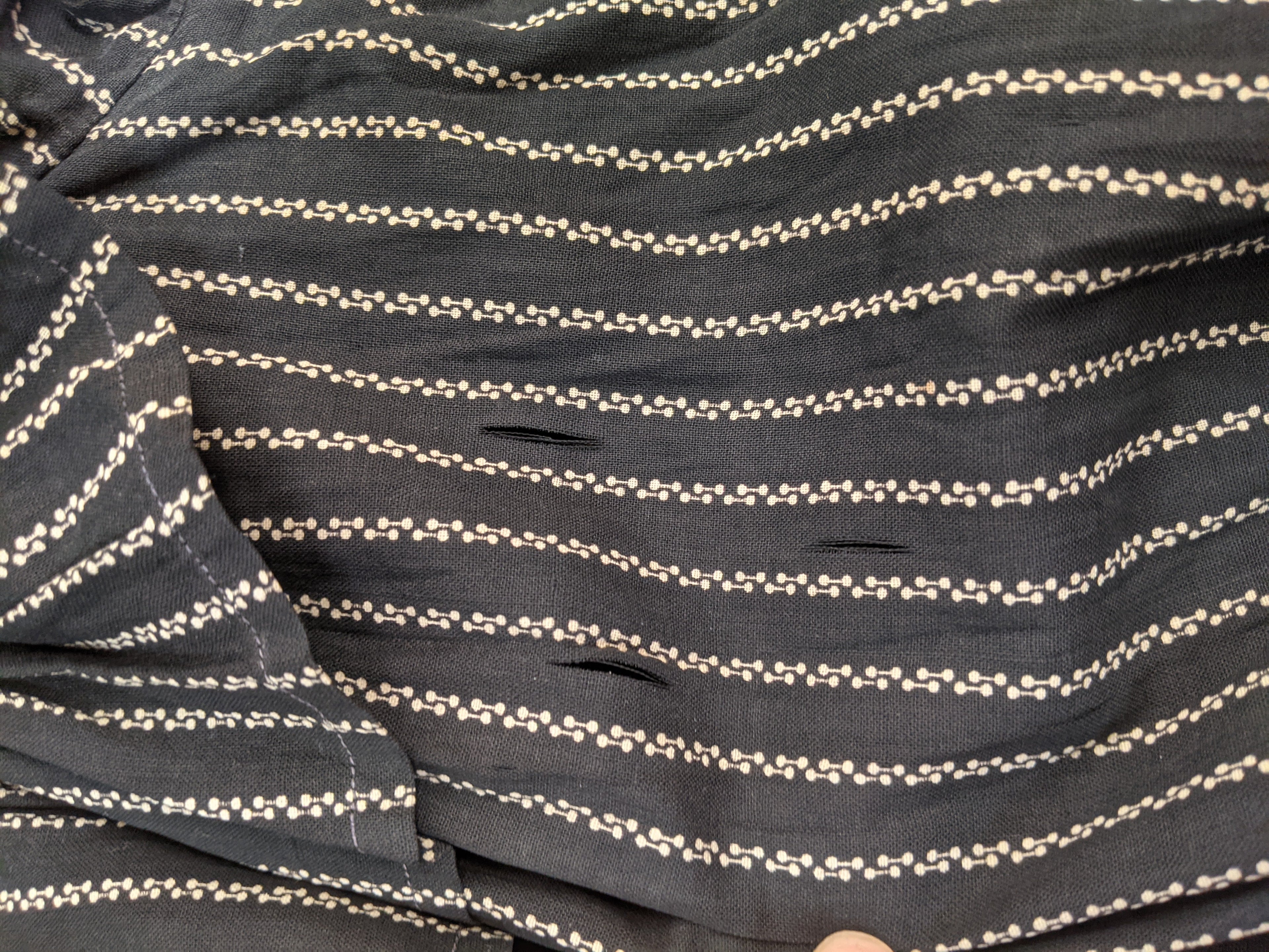 Late 1890s-1900 Wrapper Dress