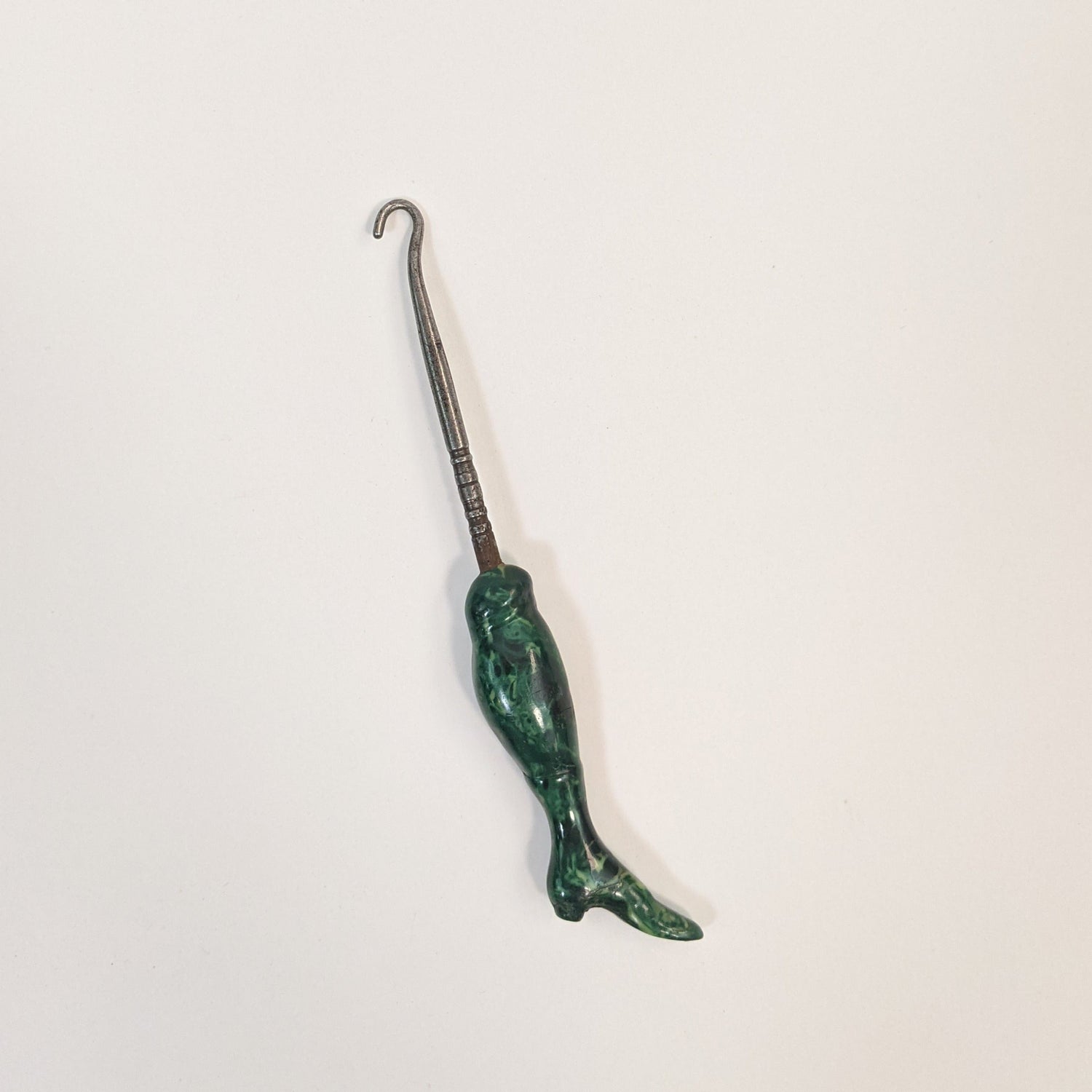 Figural Boot Button Hook