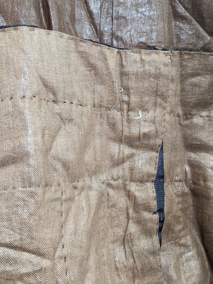 1860s Purple Wrapper Dress