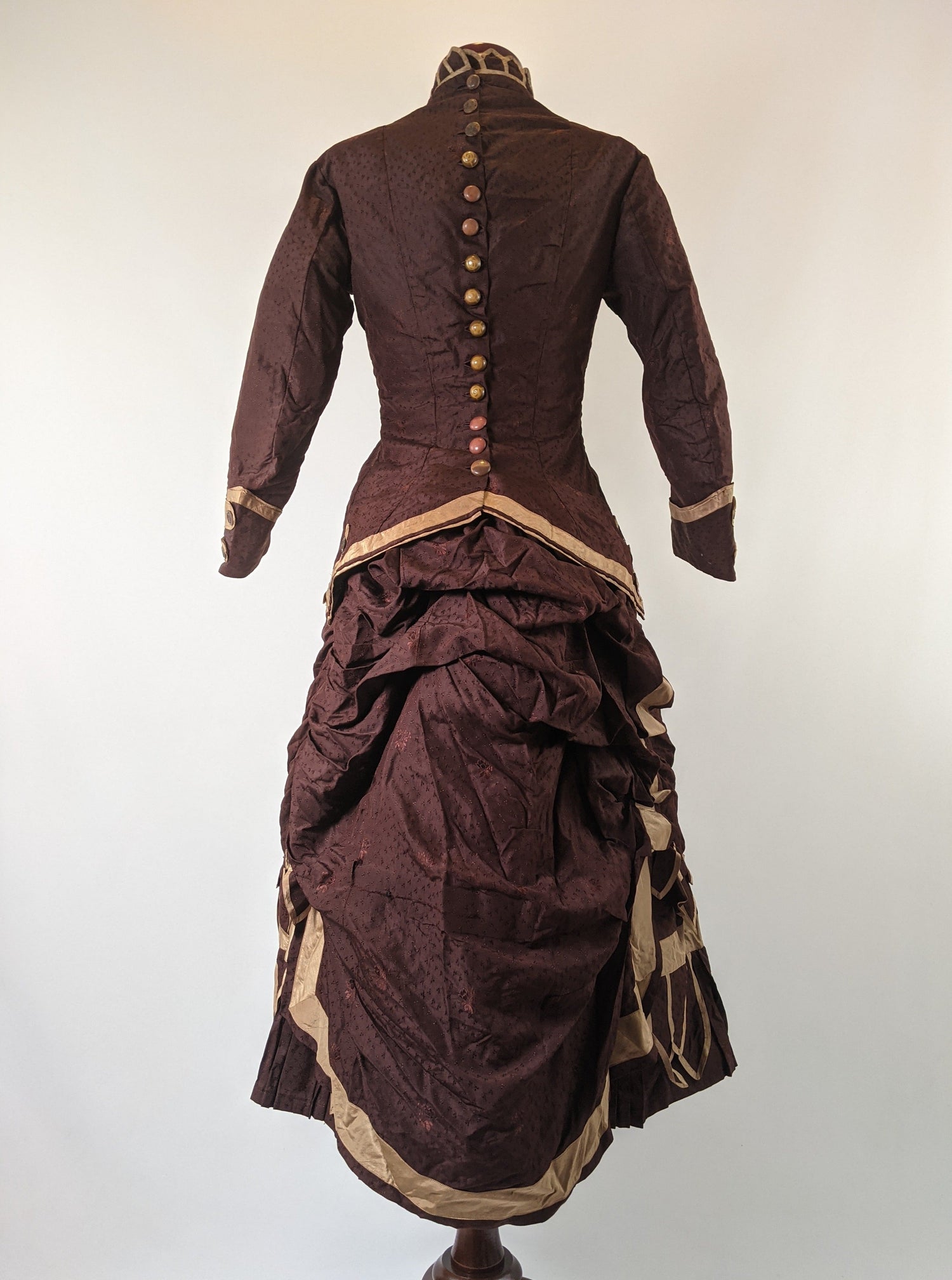 1870s Bustle Dress | Study Piece