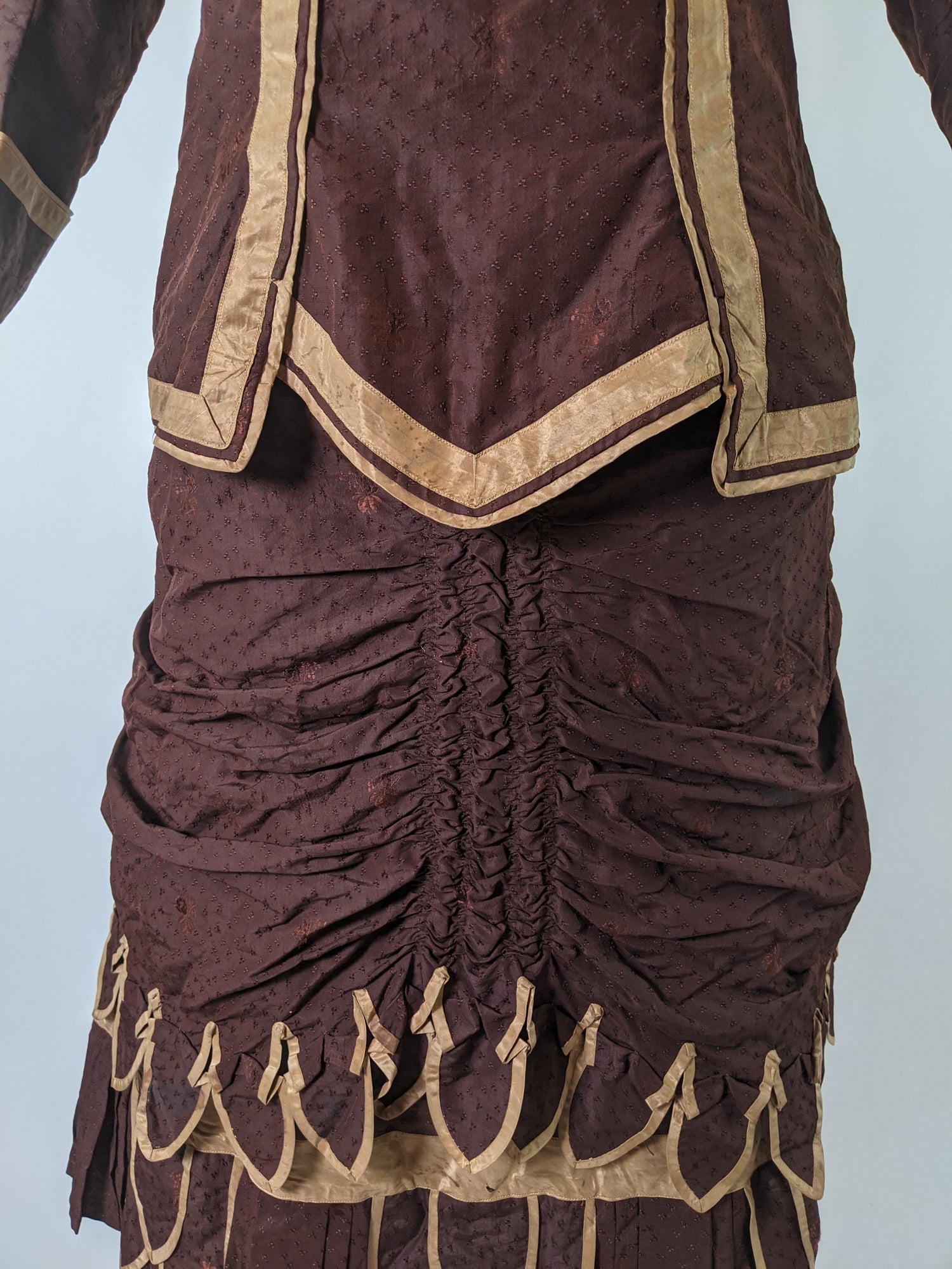1870s Bustle Dress | Study Piece