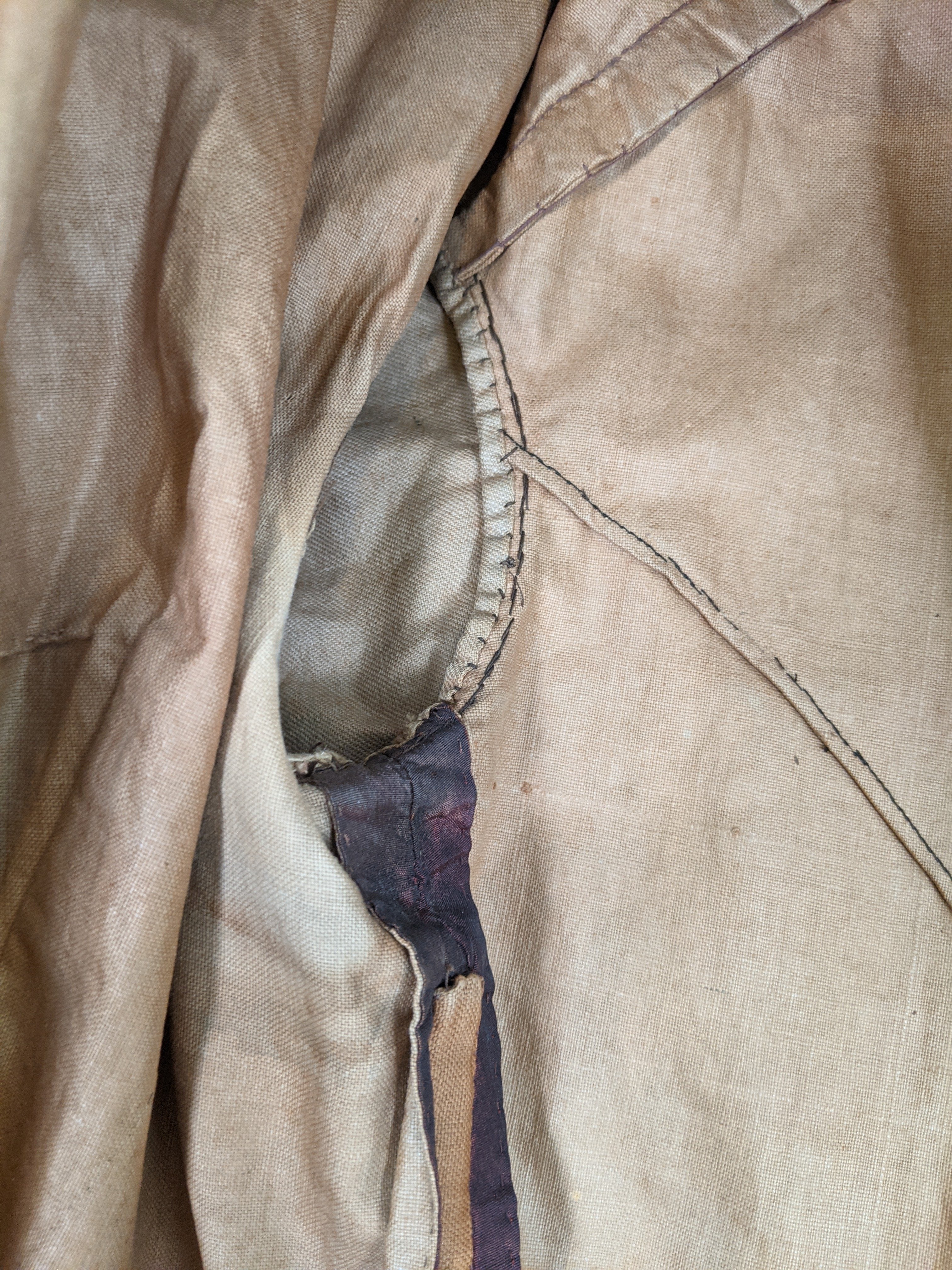 Late 1840s - 1850 Silk Gown