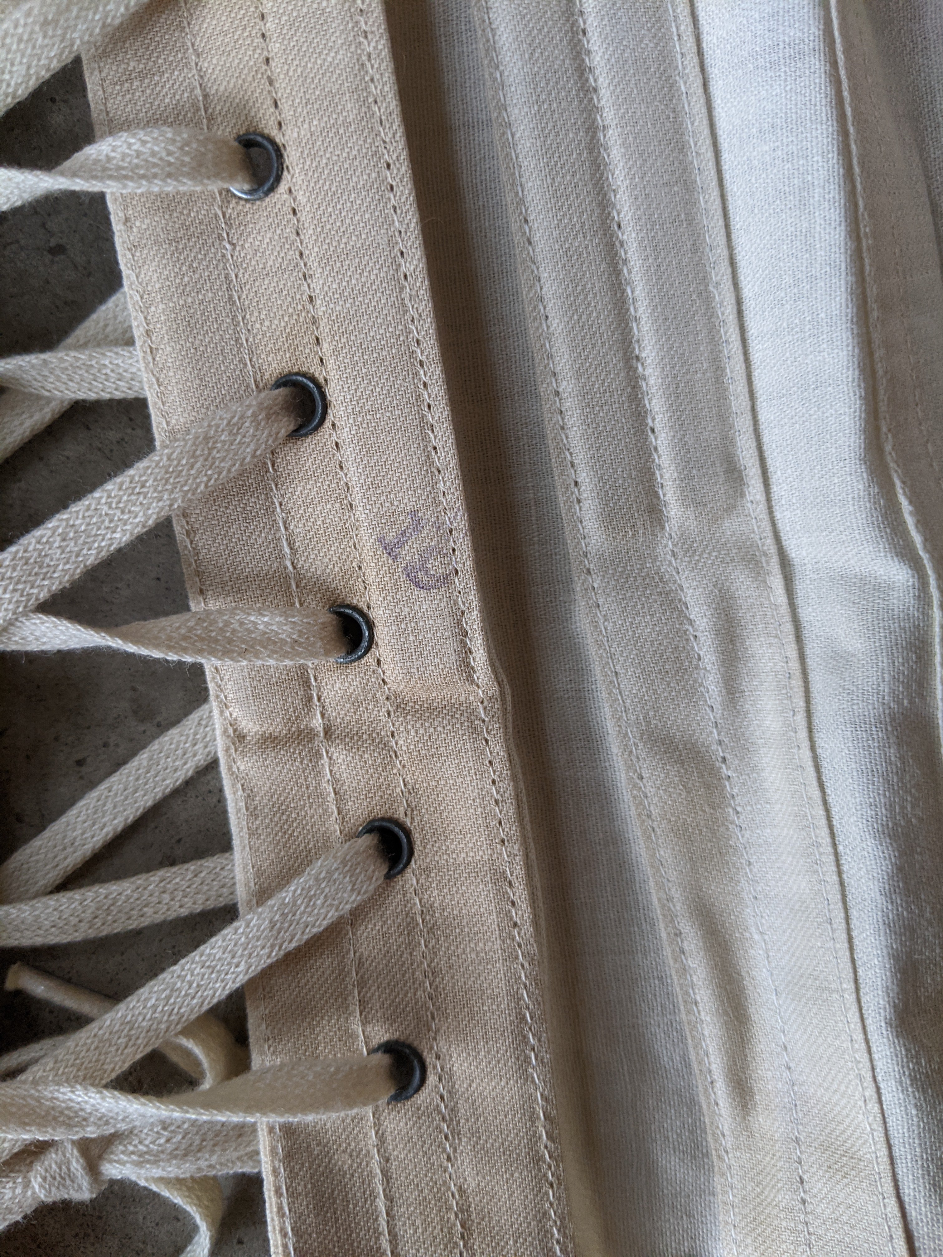 1910s Deadstock Corset - 19" - 