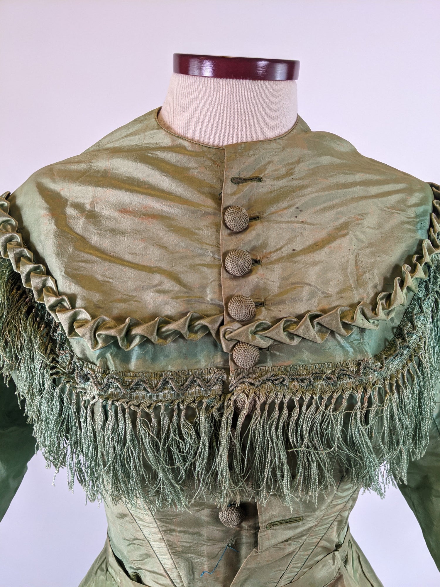 1860s Green Gown