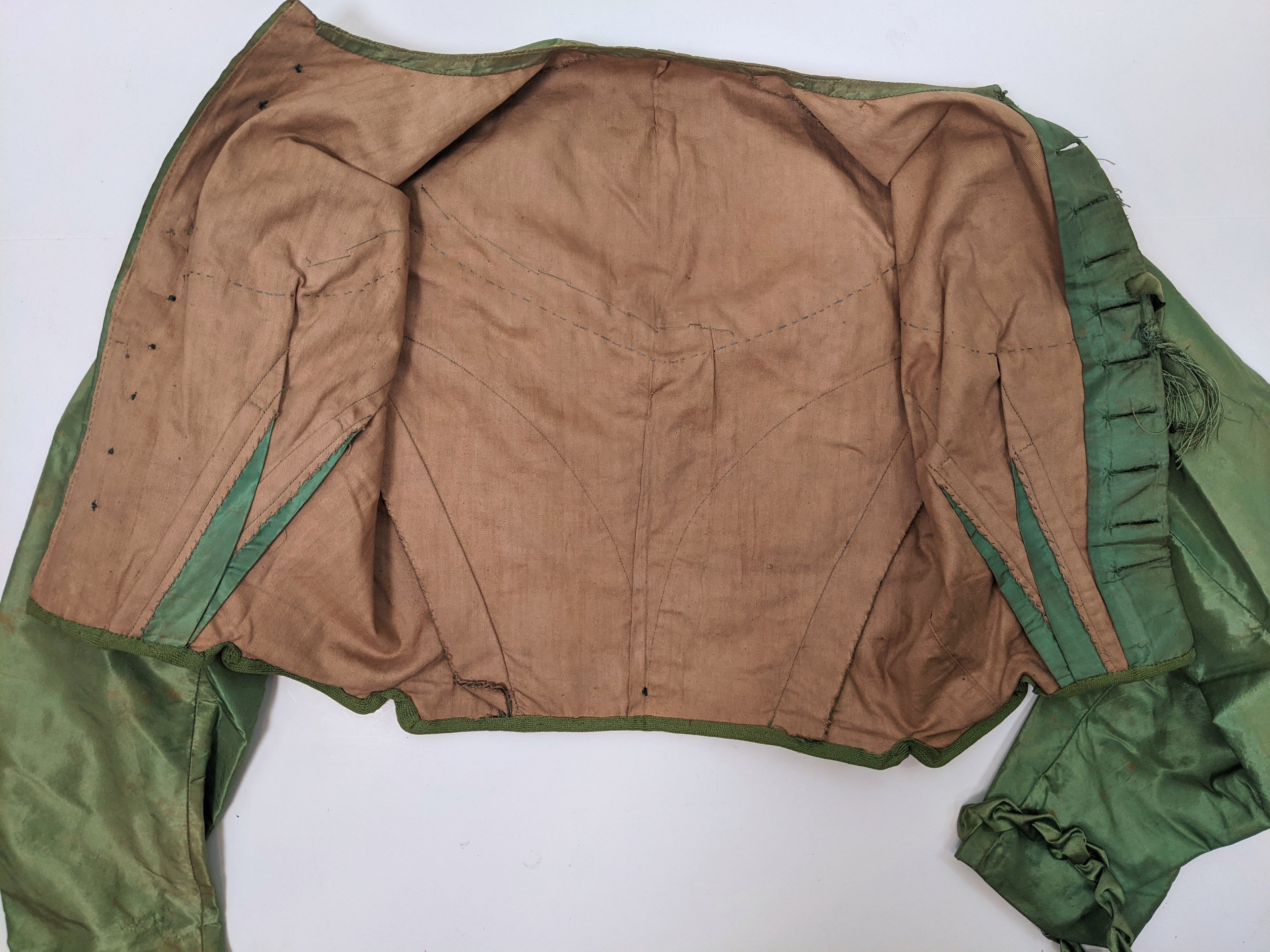 1860s Green Gown