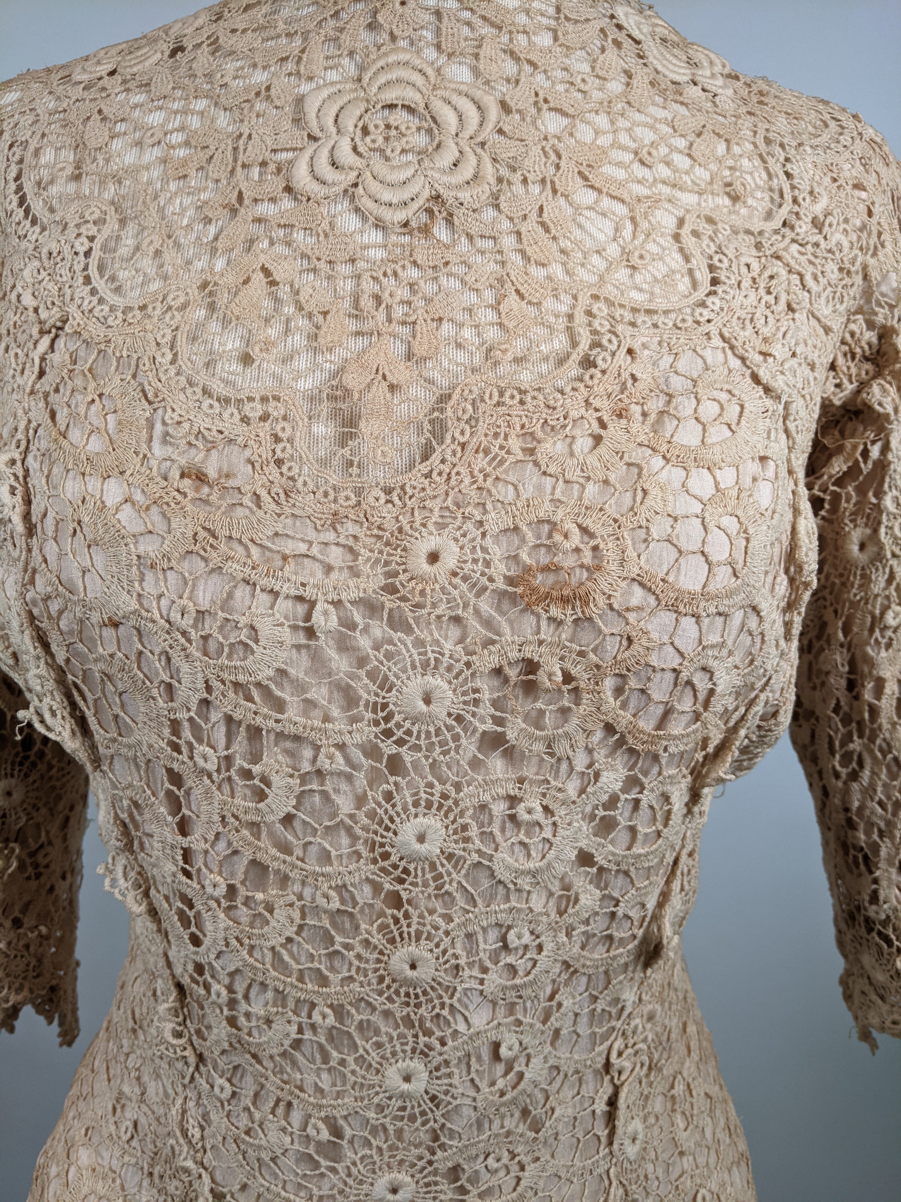 Edwardian Irish Lace Dress