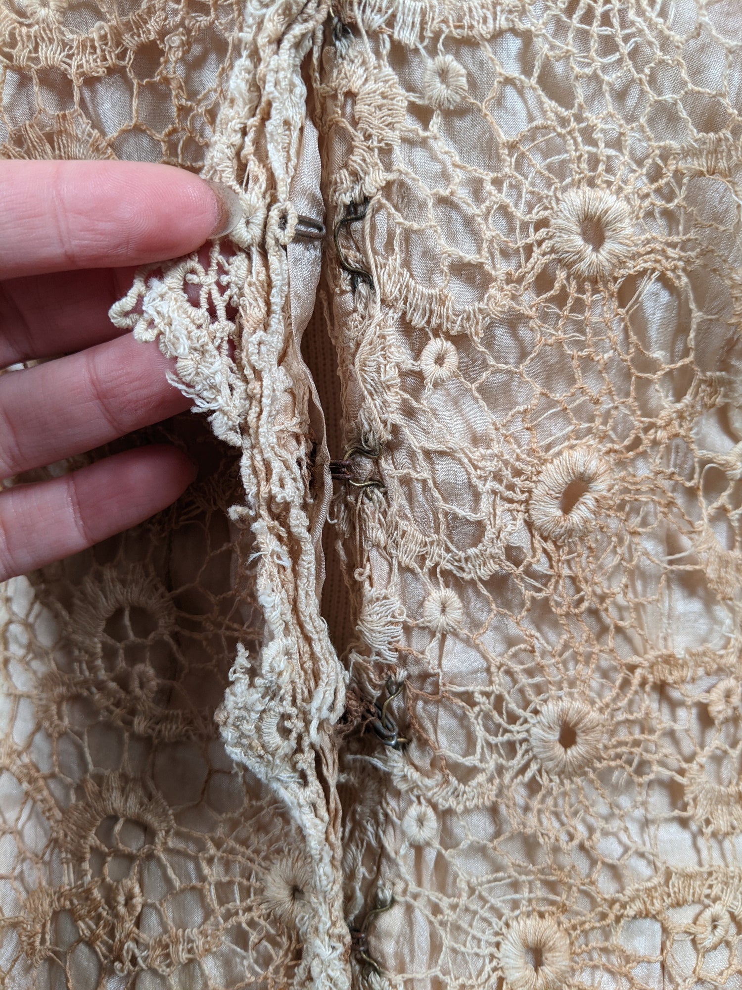 Edwardian Irish Lace Dress