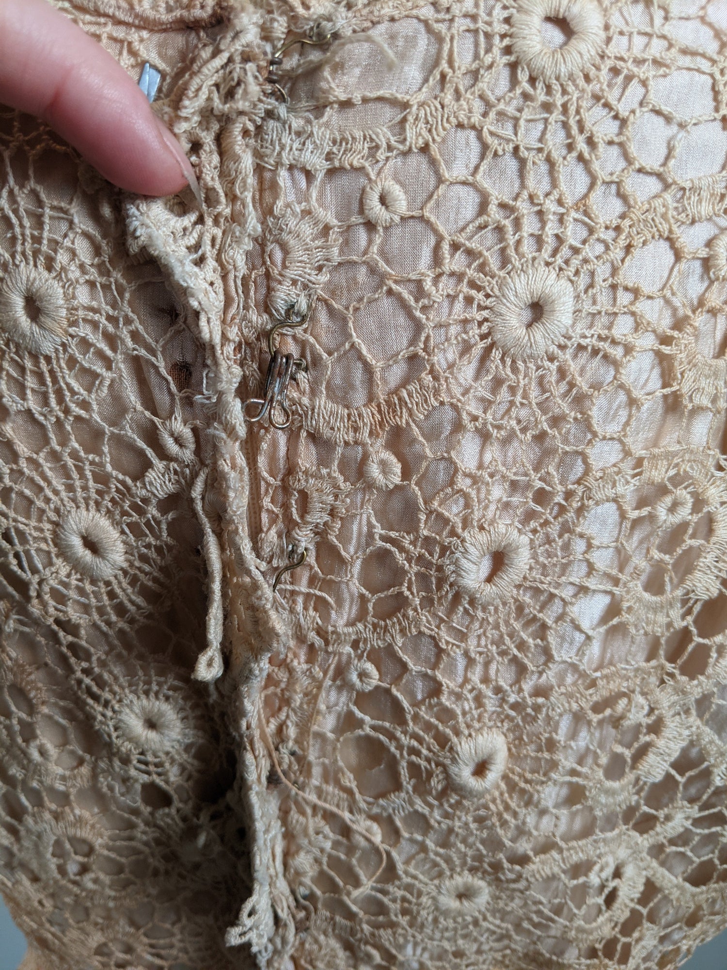 Edwardian Irish Lace Dress