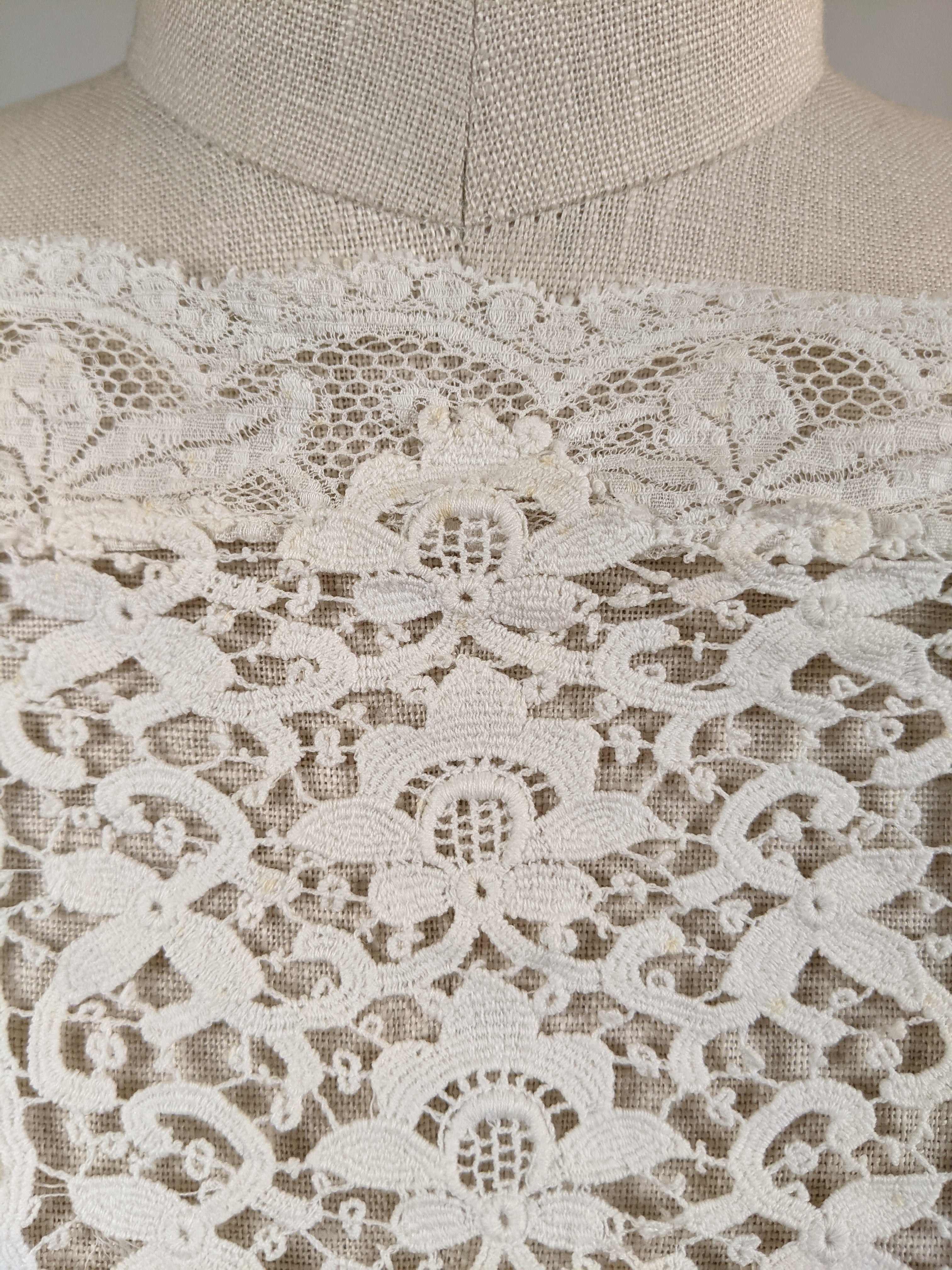 1910s Lace Dress Top