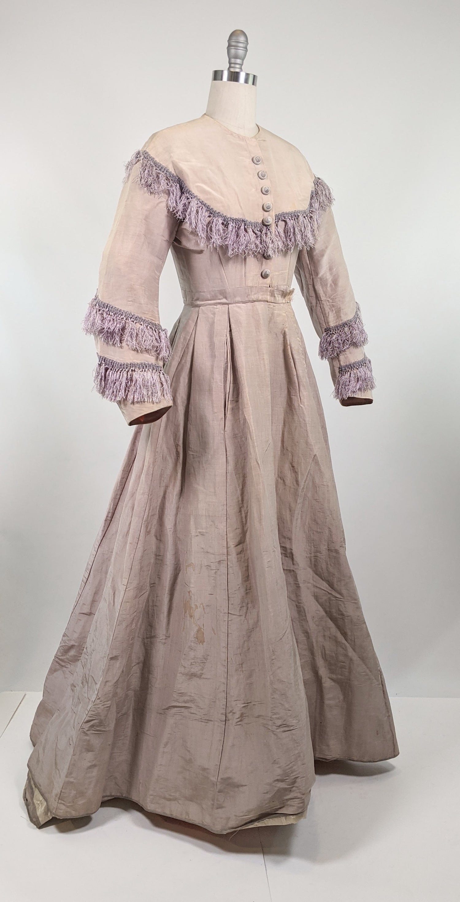 1860s Lavender Dress