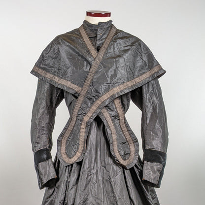 1860s Mourning Dress