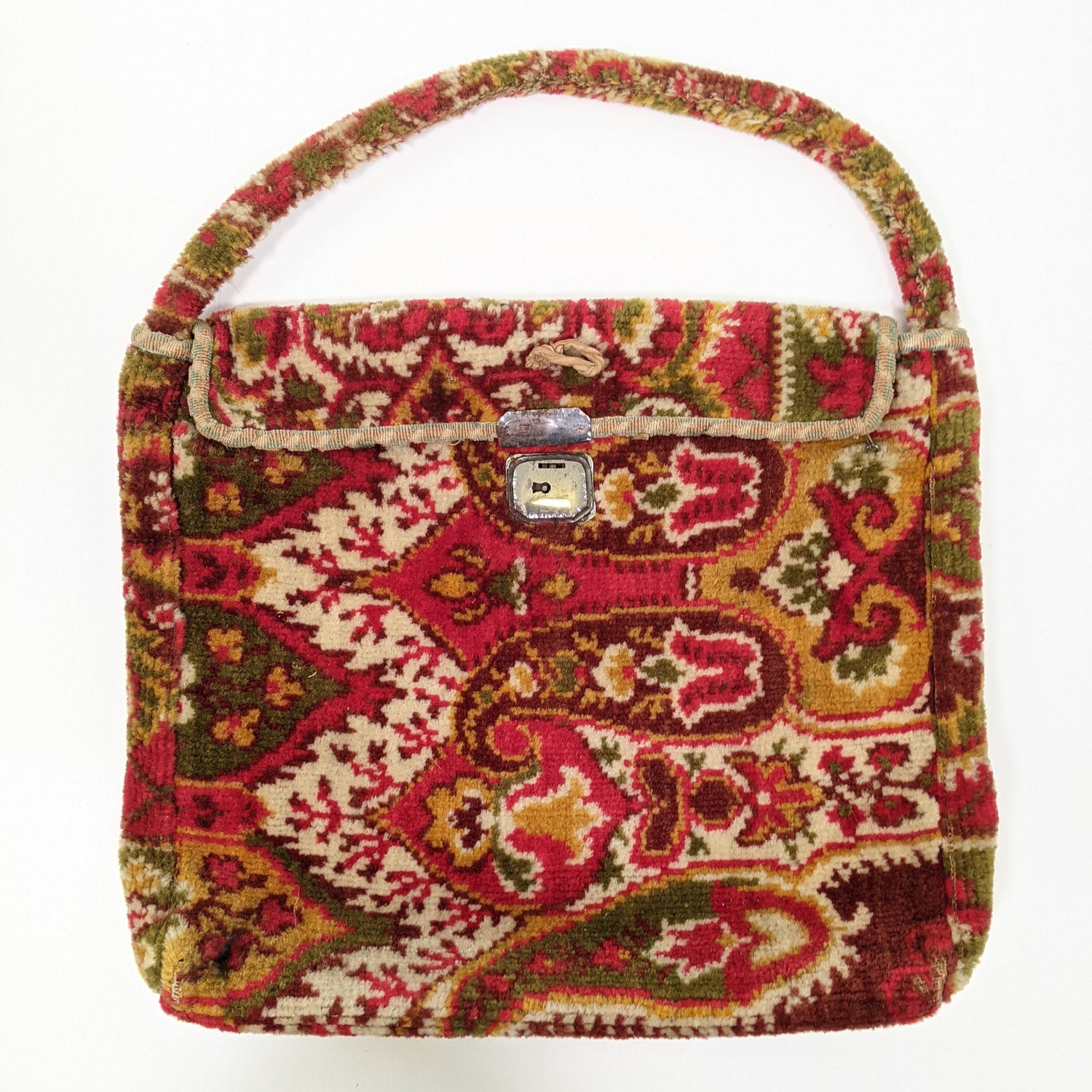 Mid-19th C Carpet Bag