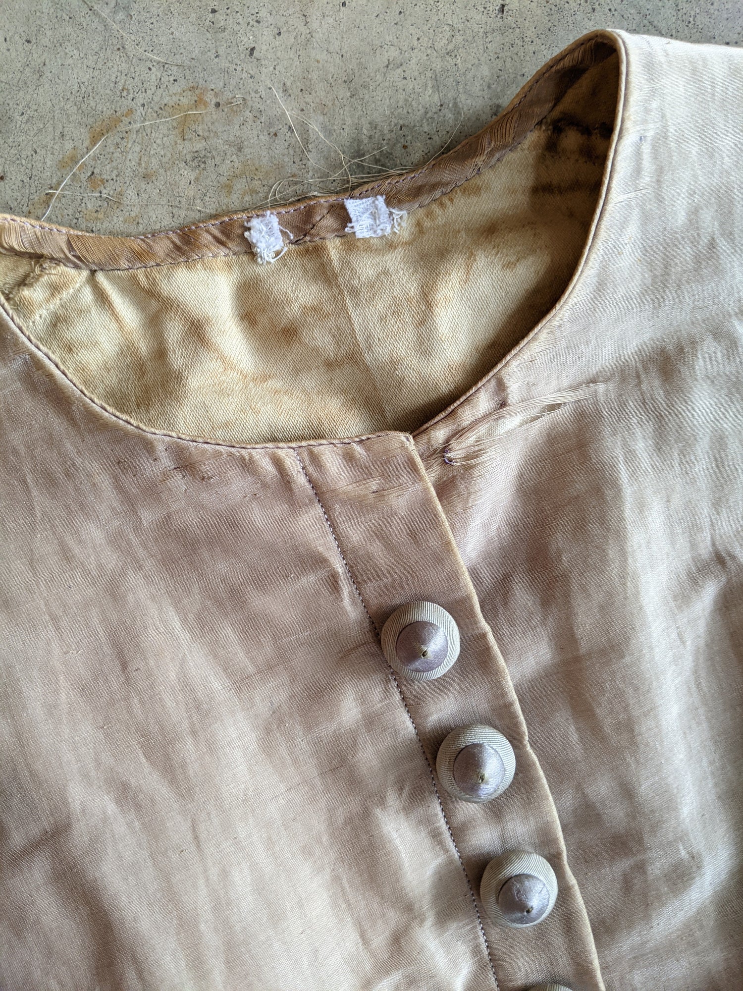 1860s Lavender Dress
