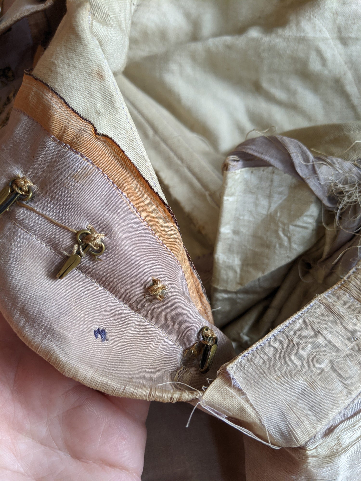 1860s Lavender Dress