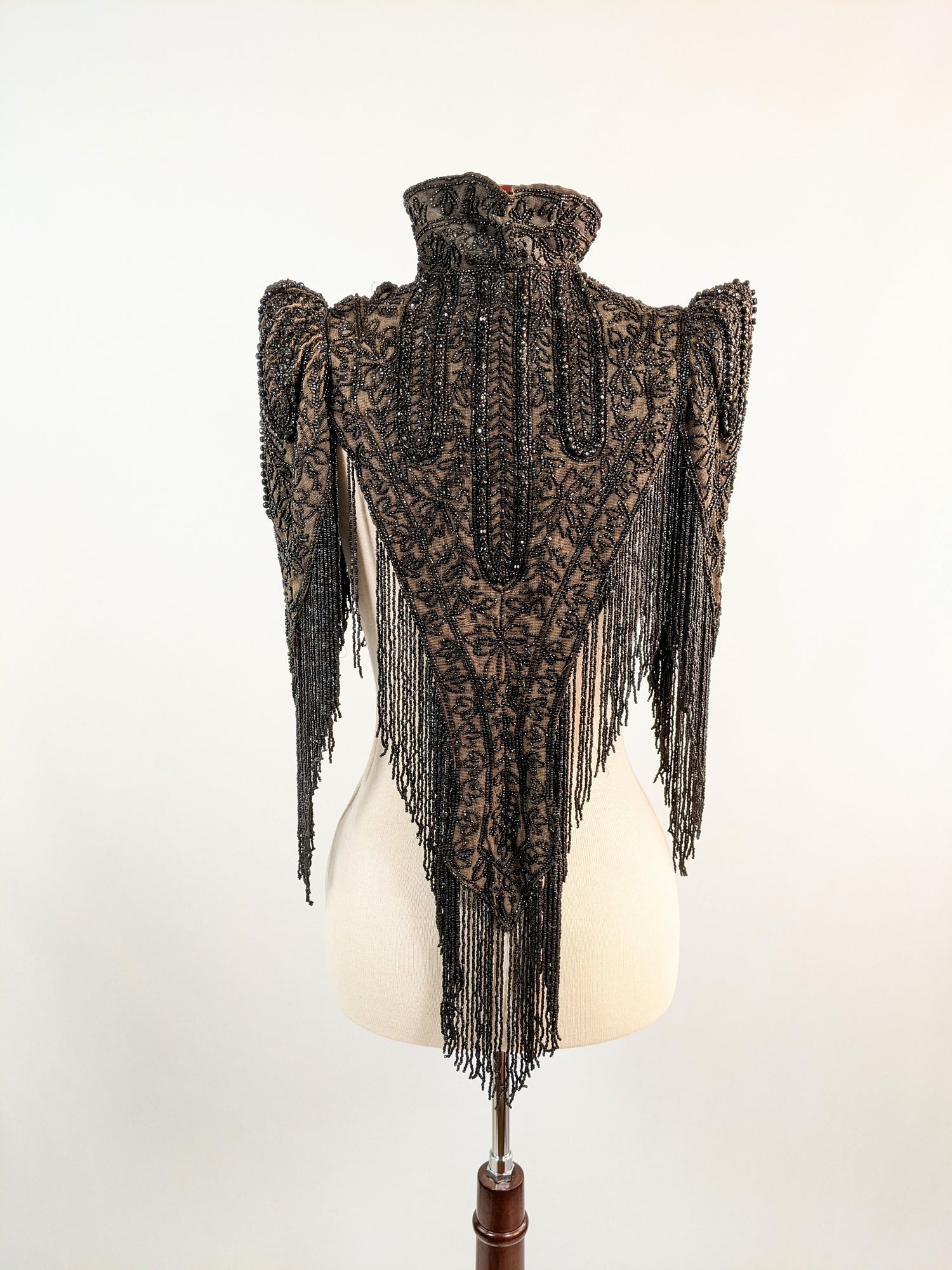 1890s Beaded Mantle | Study/Display Only