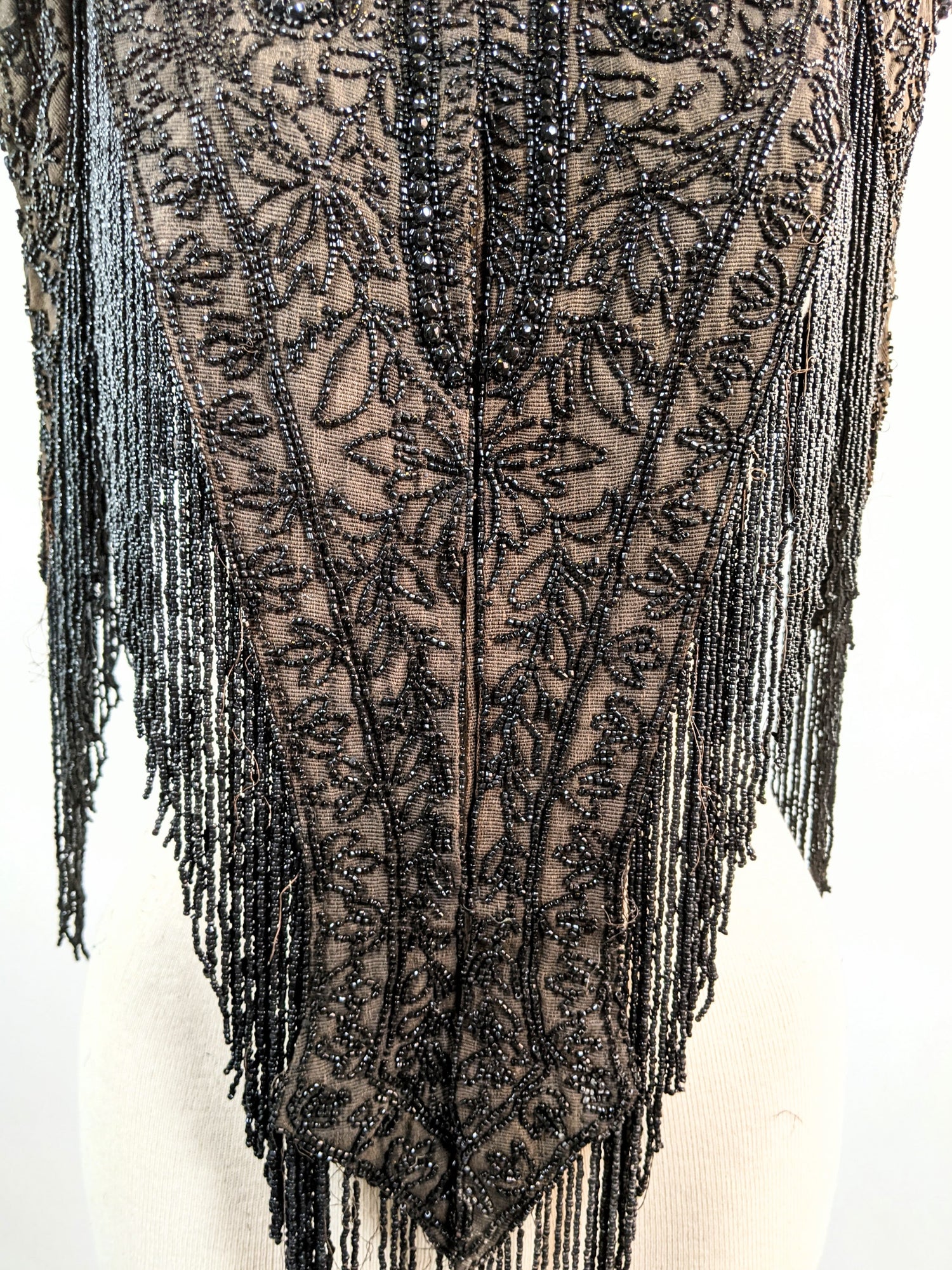 1890s Beaded Mantle | Study/Display Only