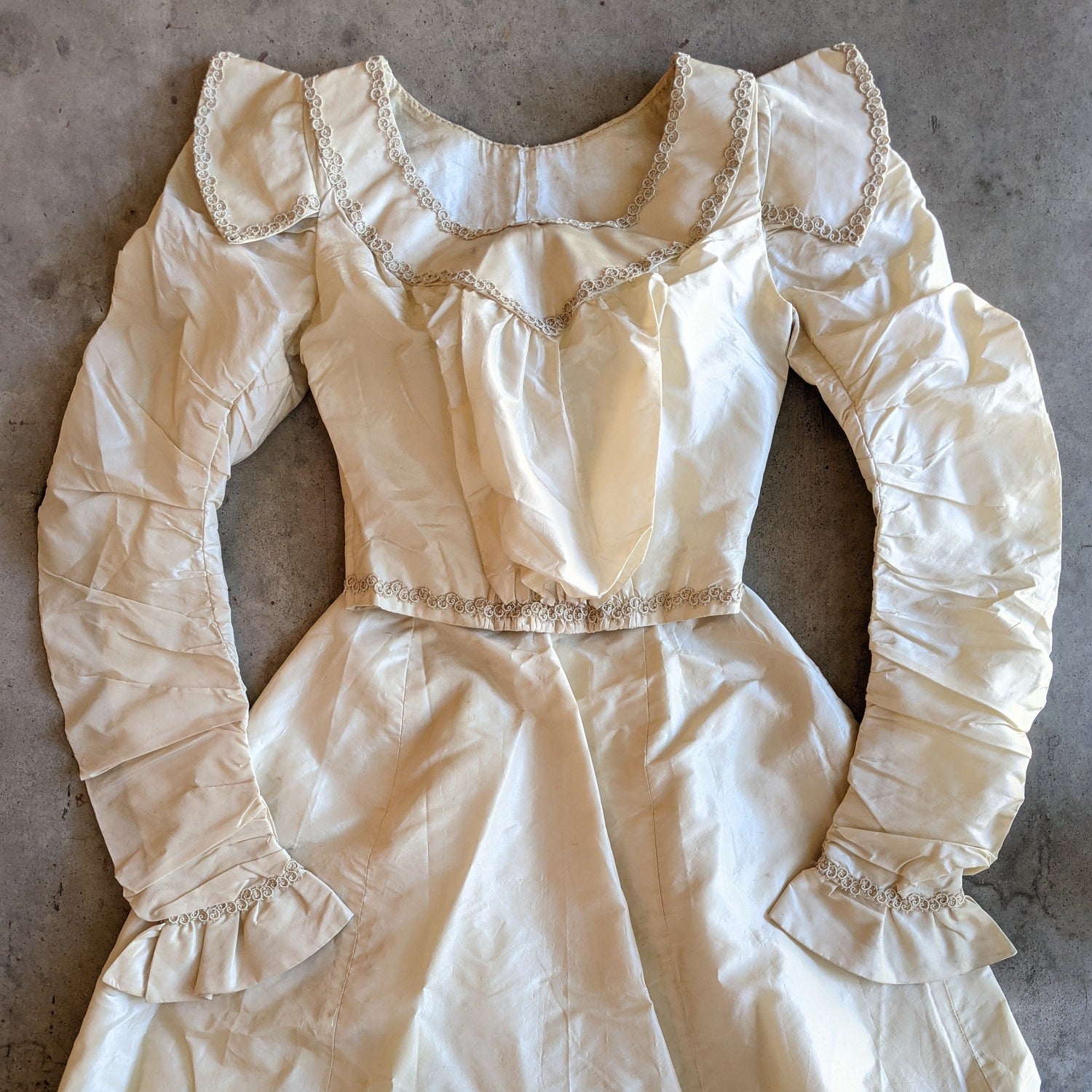 Wedding Gown c. 1899