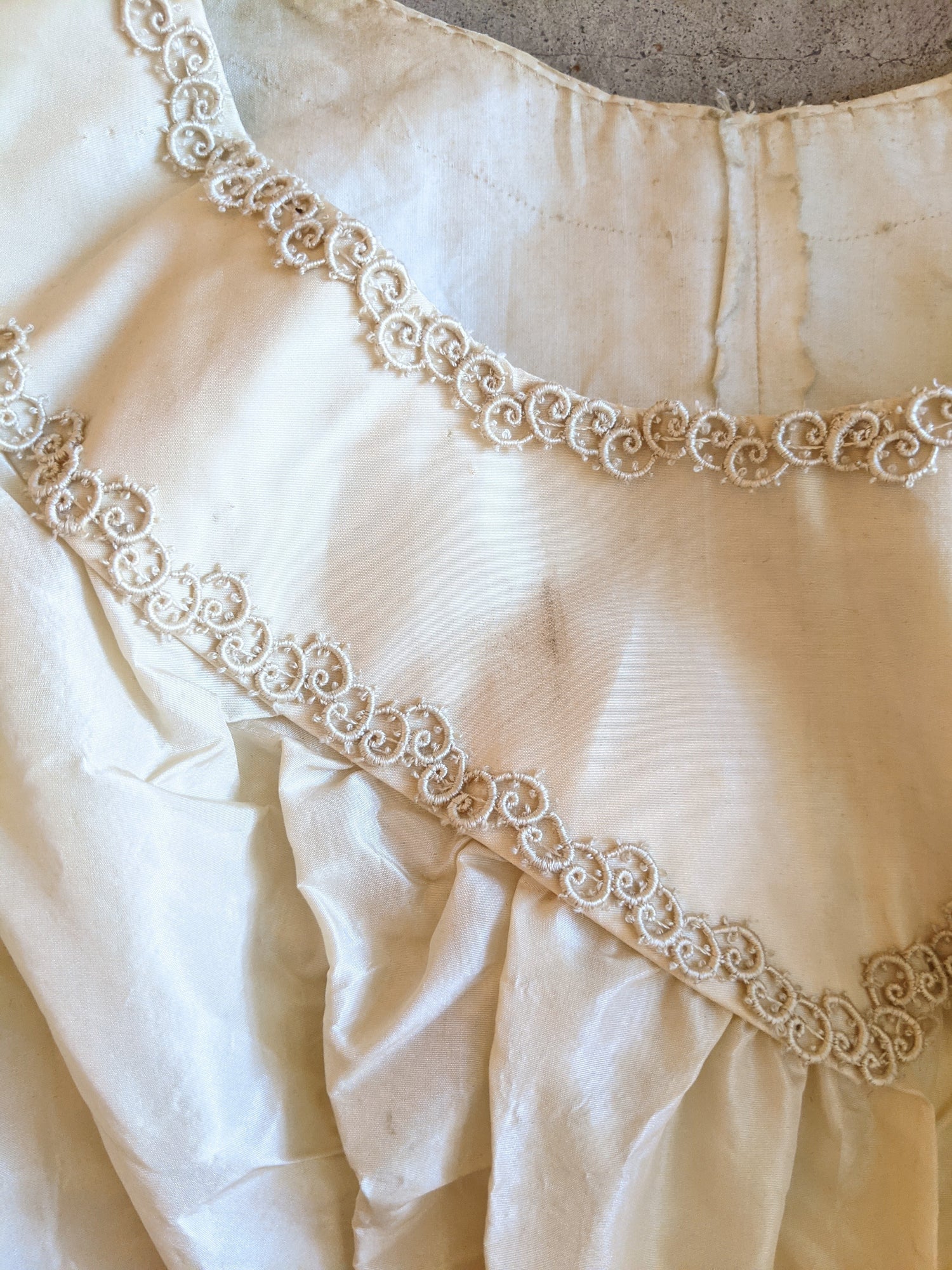 Wedding Gown c. 1899