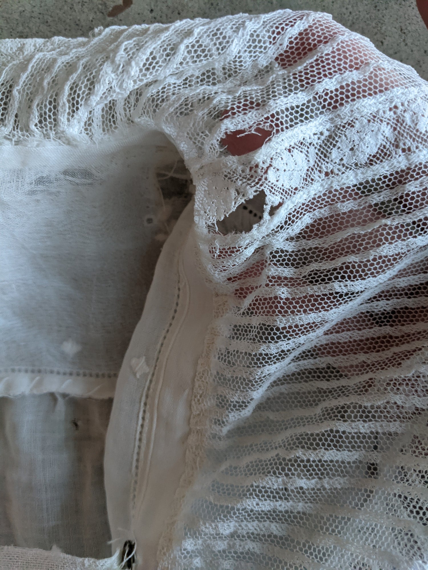 1910s White Cotton Blouse | 