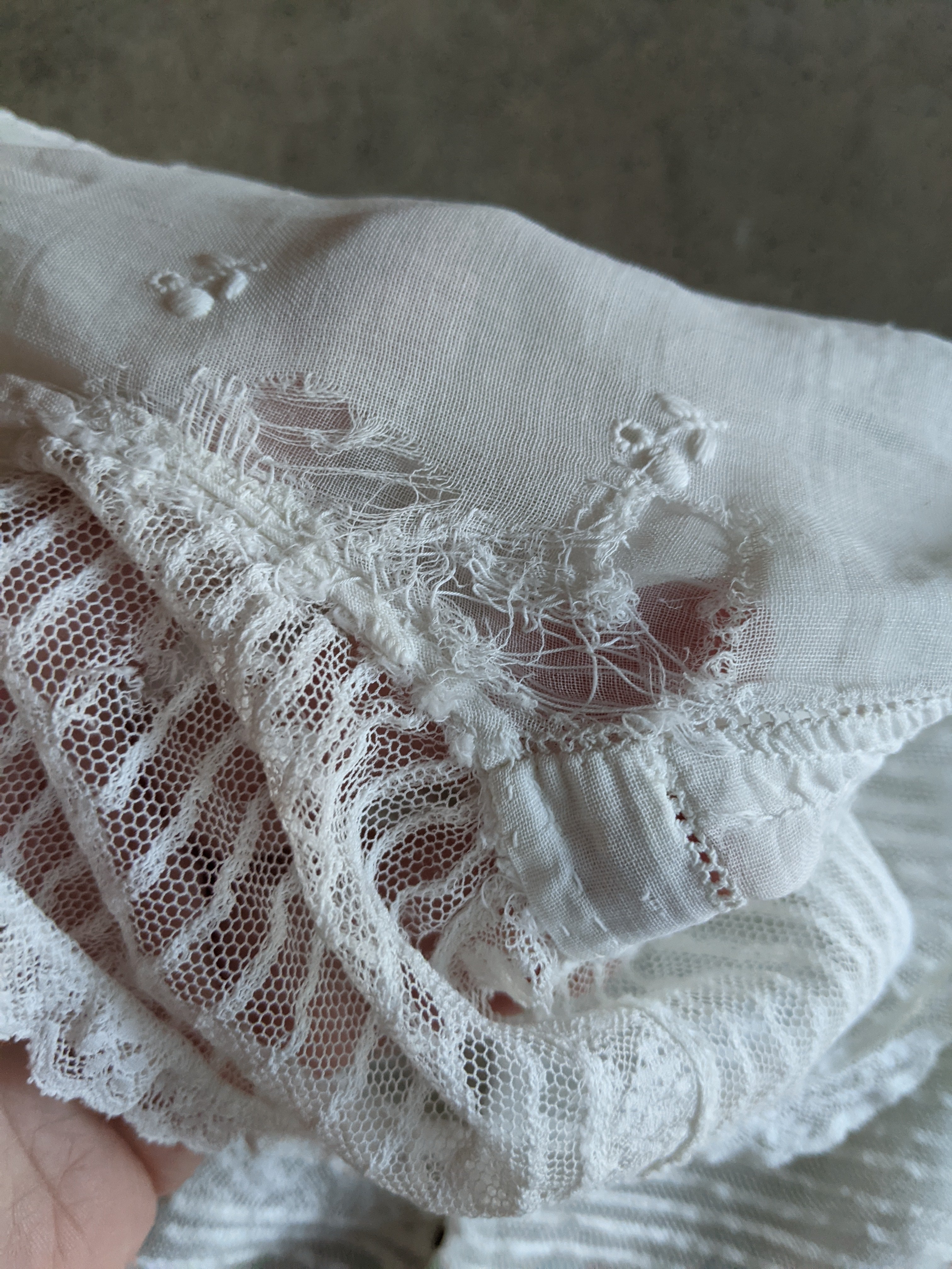 1910s White Cotton Blouse | 