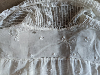1910s White Cotton Blouse | 