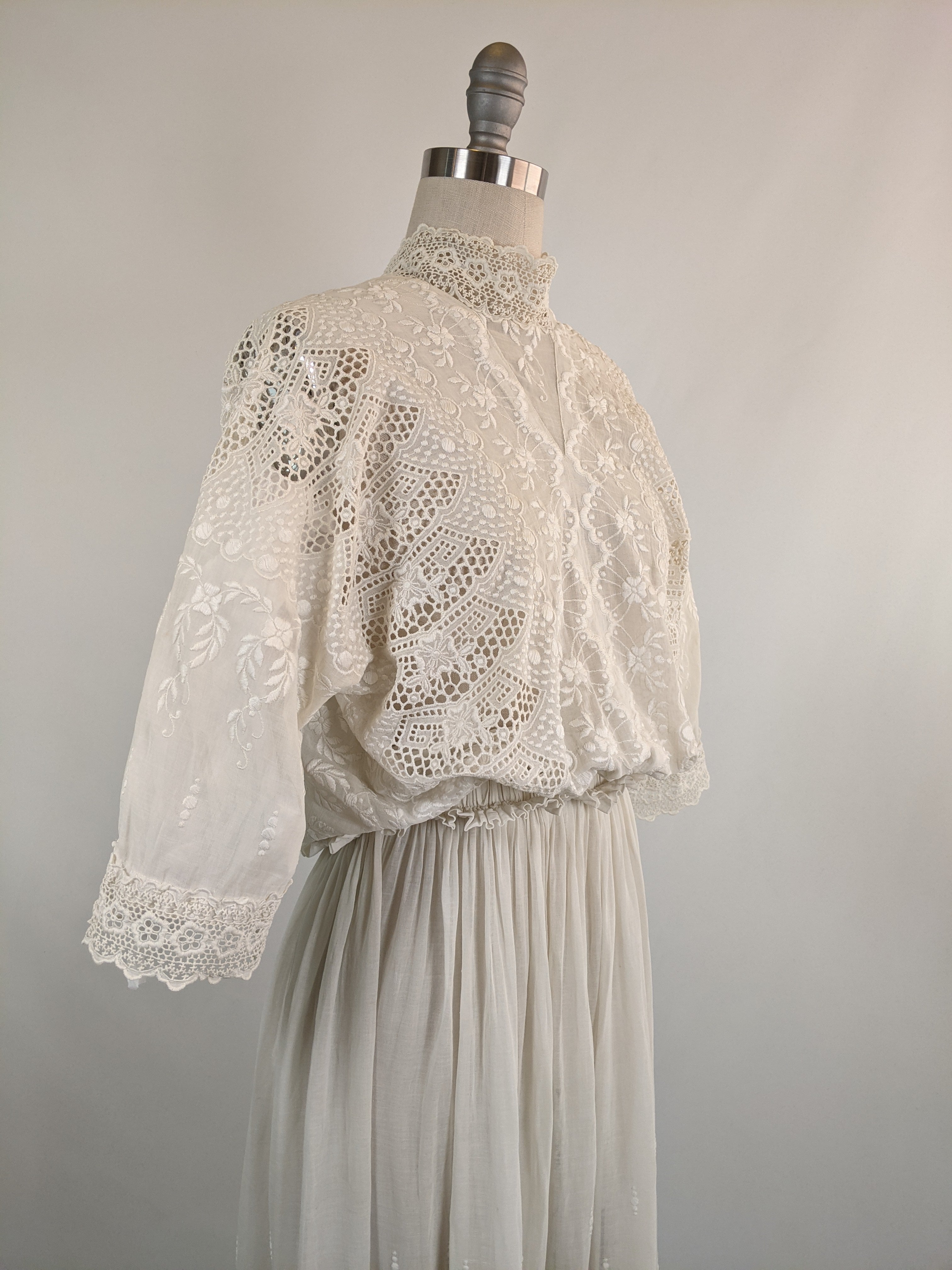 1900s Lingerie Dress Set