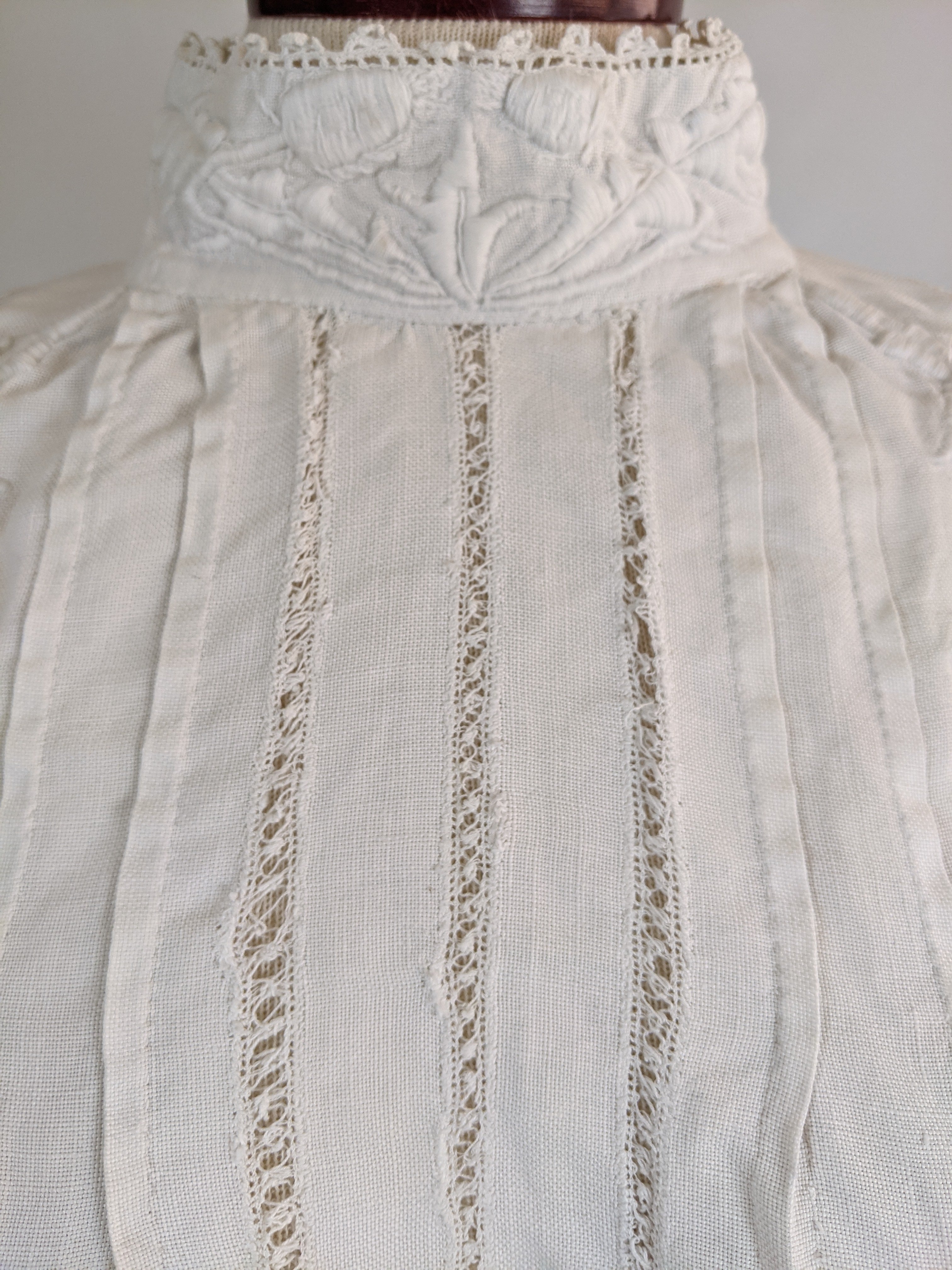 1900s Thistle Linen Dress